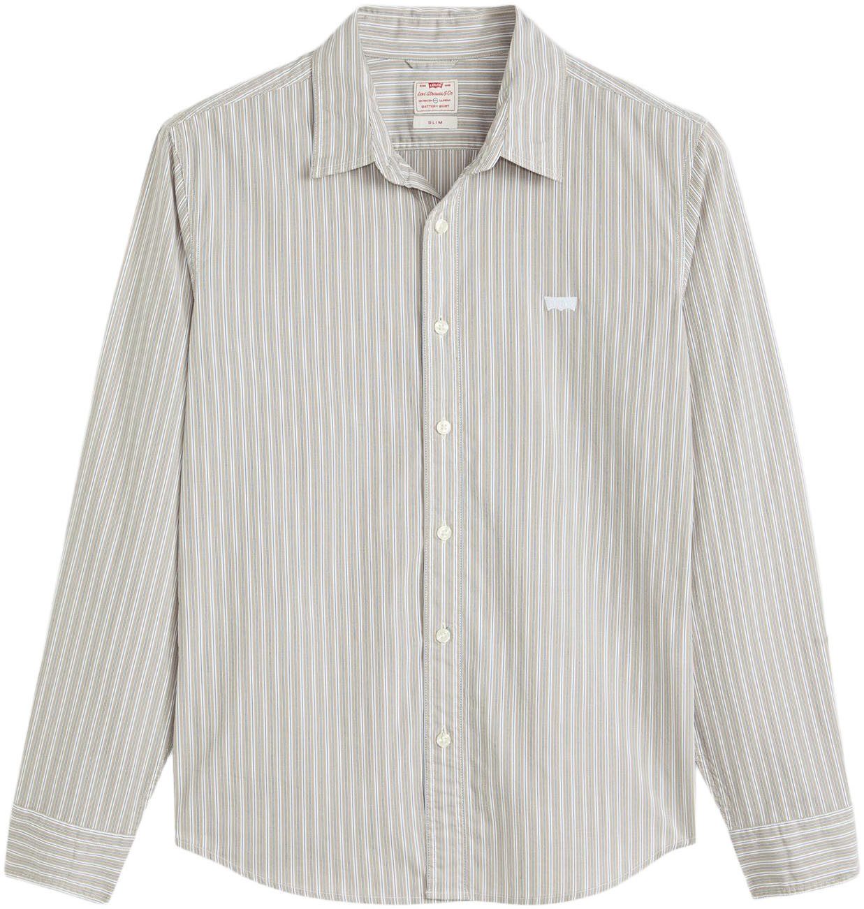 Levi's® Jeanshemd BATTERY HM SHIRT SLIM mit Logobadge – Bild 5 von 5