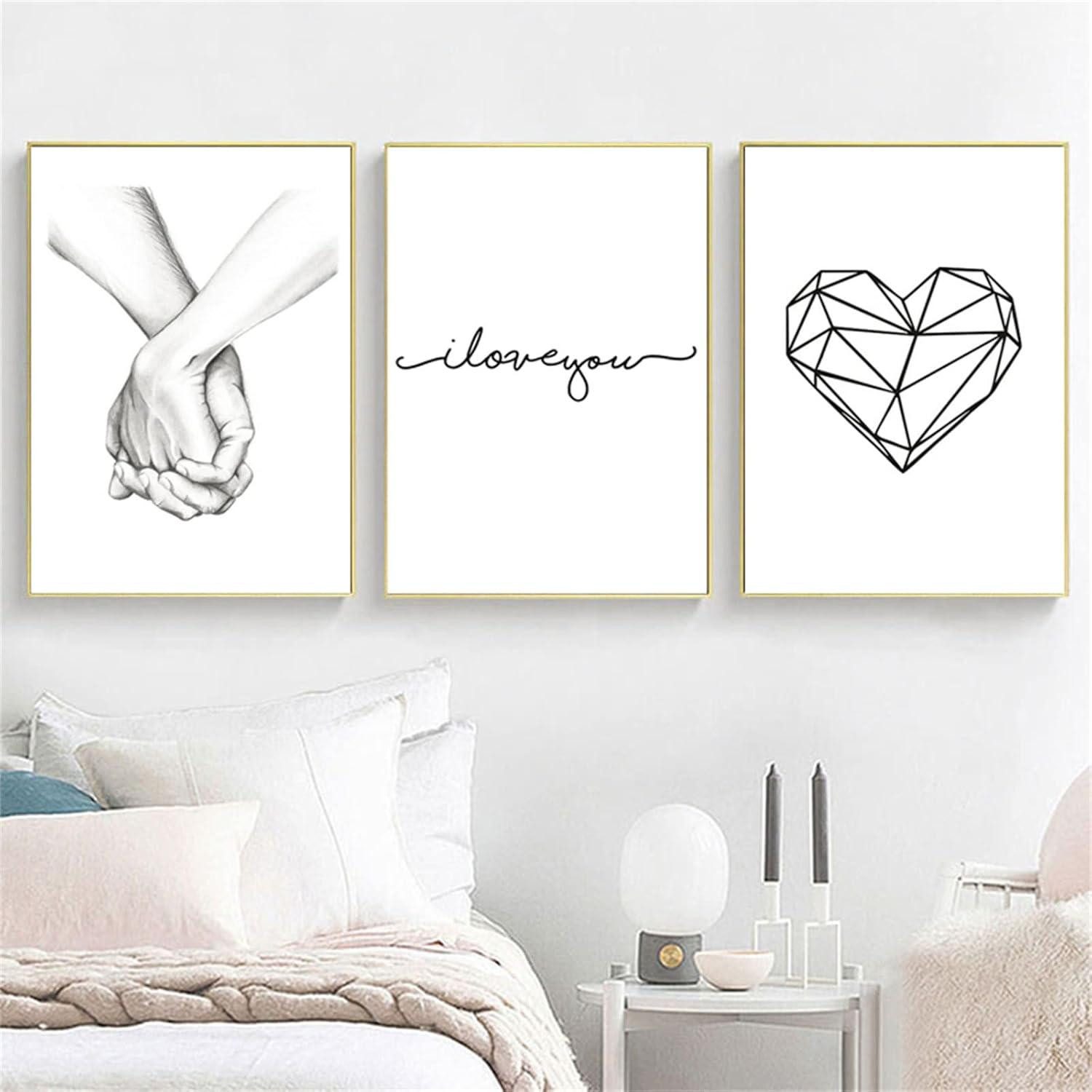 Trayosin Poster 3-teiliges Poster Set Hand günstig online kaufen
