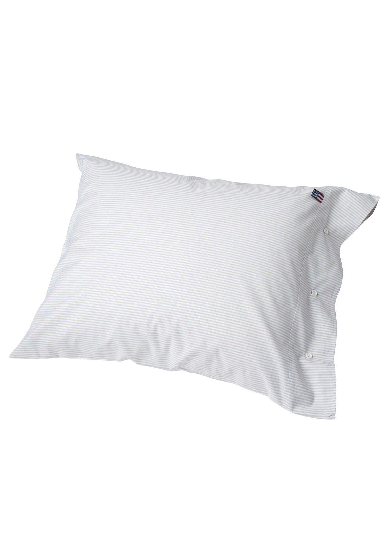 Kissenbezüge Pin Point Beige/White, Lexington