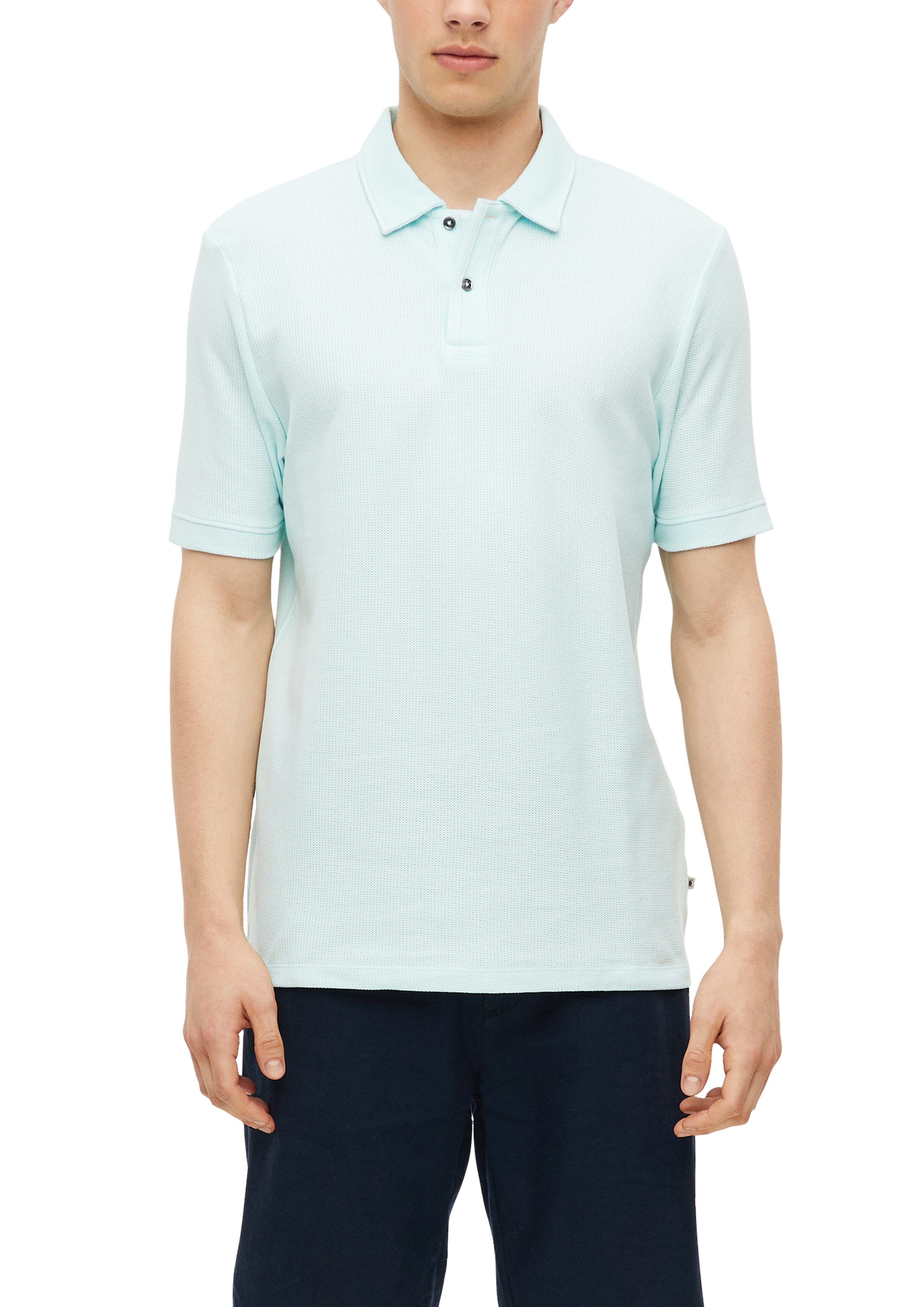 s.Oliver Poloshirt Sommer-Poloshirt / unifarben