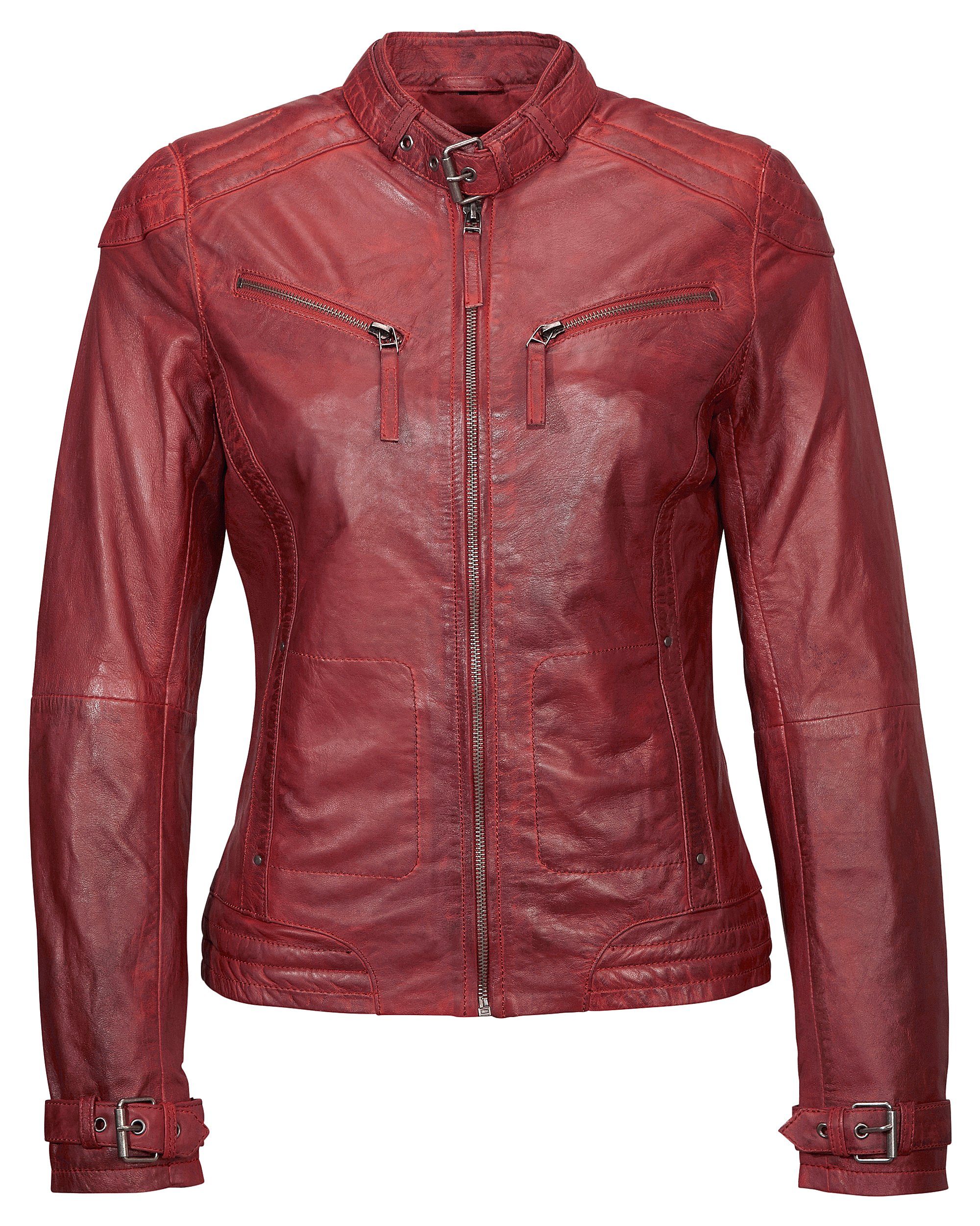 MUSTANG Lederjacke 14Ryana red