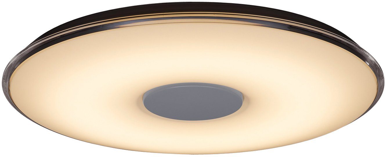TRIO Leuchten LED Deckenleuchte Tokyo, Dimmfunktion, Farbwechsel, Nachtlichtfunktion, mehrere Helligkeitsstufen, LED fest integriert, Neutralweiß, Kaltweiß, Warmweiß, Tageslichtweiß, integrierter Dimmer, Lichtfarbe stufenlos einstellbar, Memory Funktion