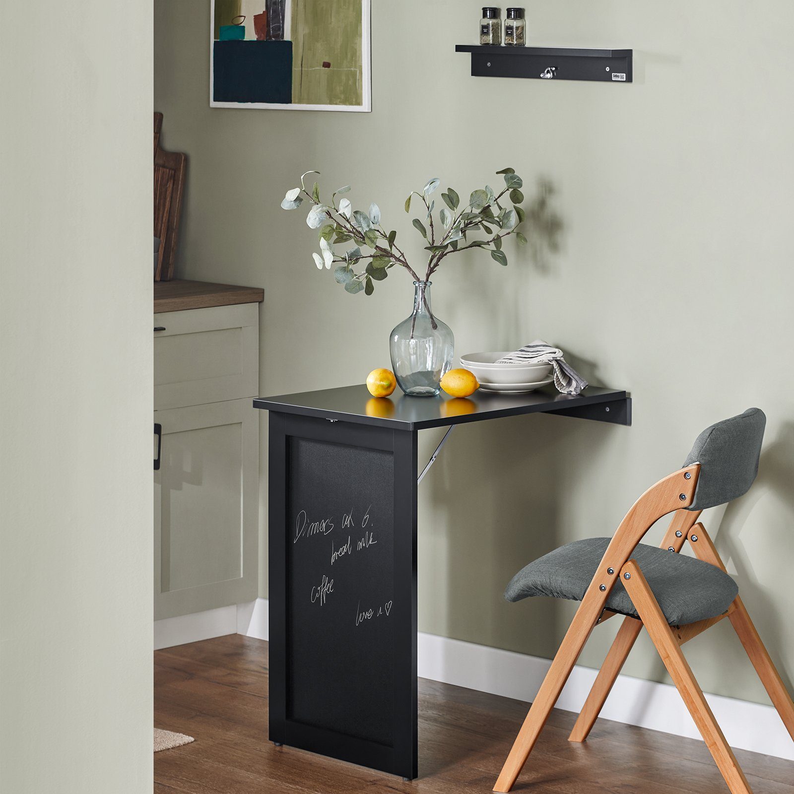 SoBuy Klapptisch FWT20, Wandtisch mit Tafel günstig online kaufen