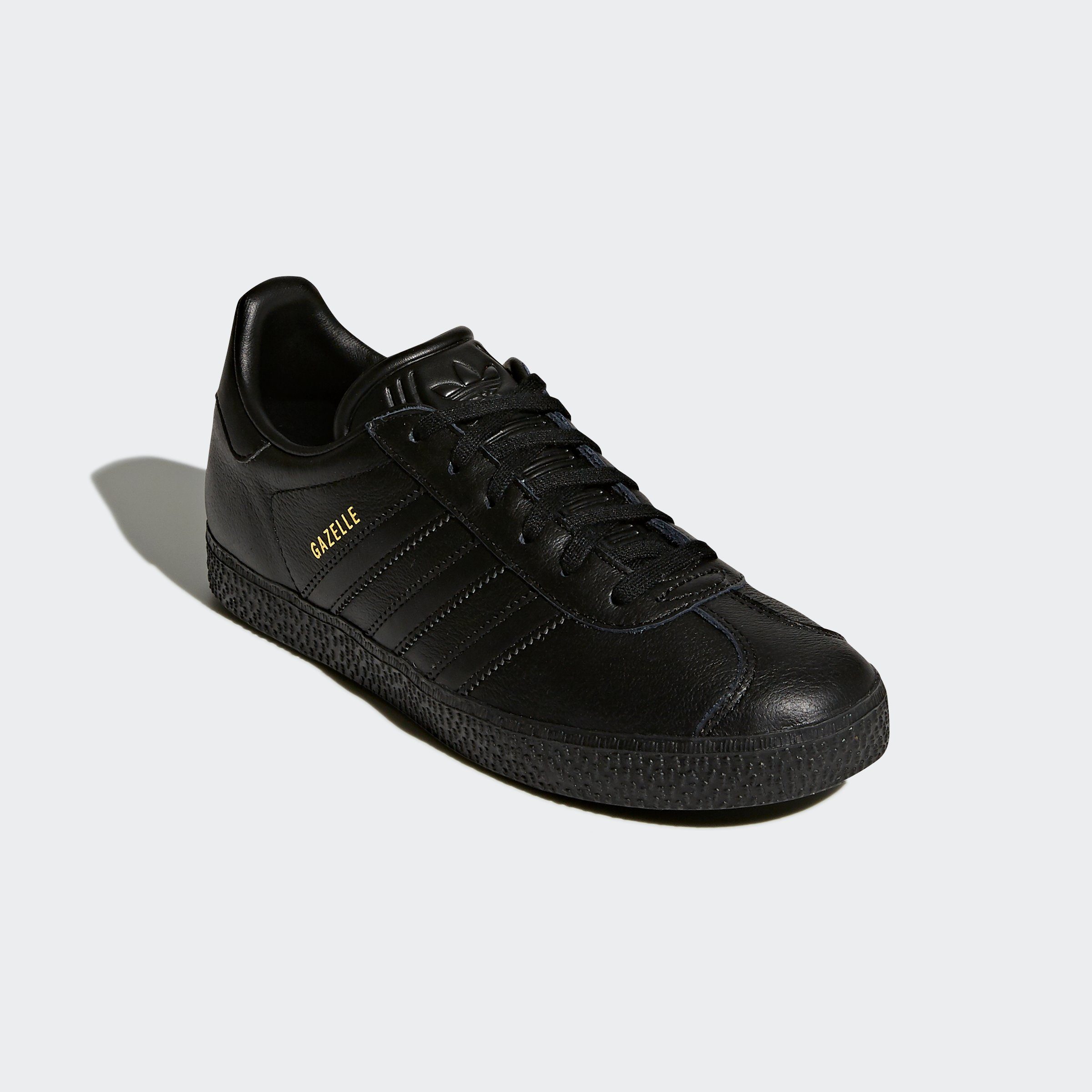 adidas Originals GAZELLE Sneaker, Detail im Fersenbereich mit Trefoil