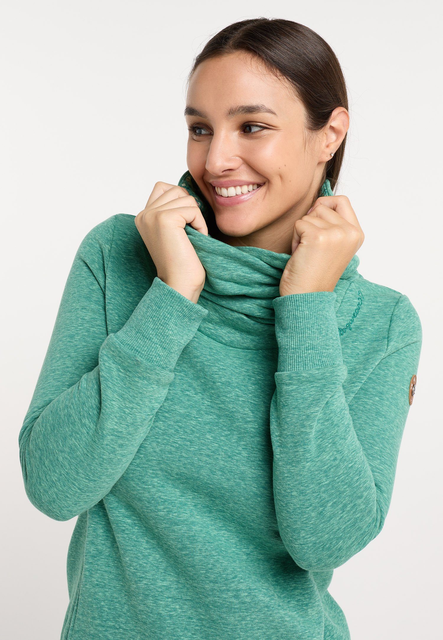 Vegane Sweatshirt Nachhaltige MINT & Mode Ragwear ANABELKA