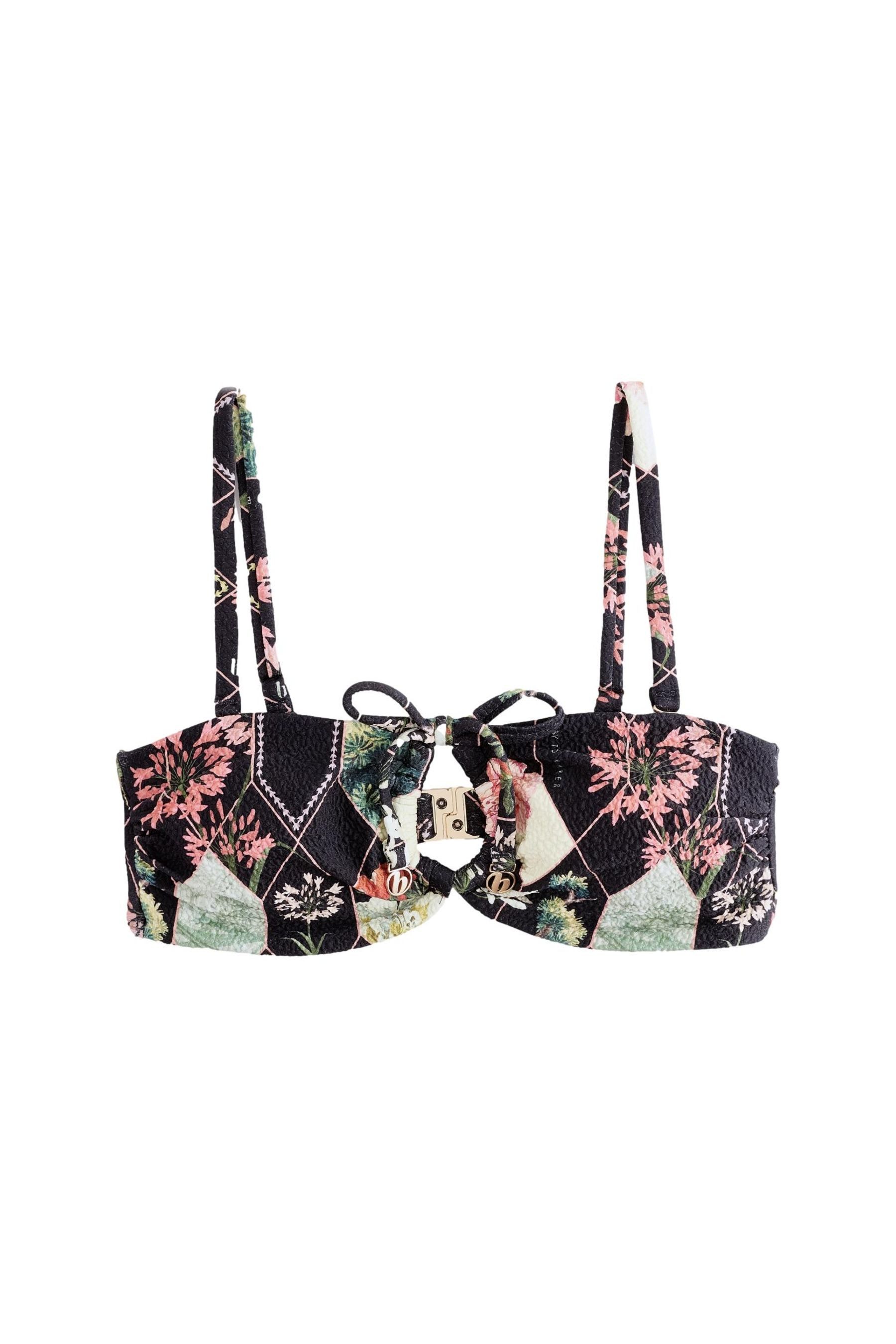 B by Ted Baker Bandeau-Bikini-Top B by Ted Baker Geblümtes Bandeau-Bikinito günstig online kaufen