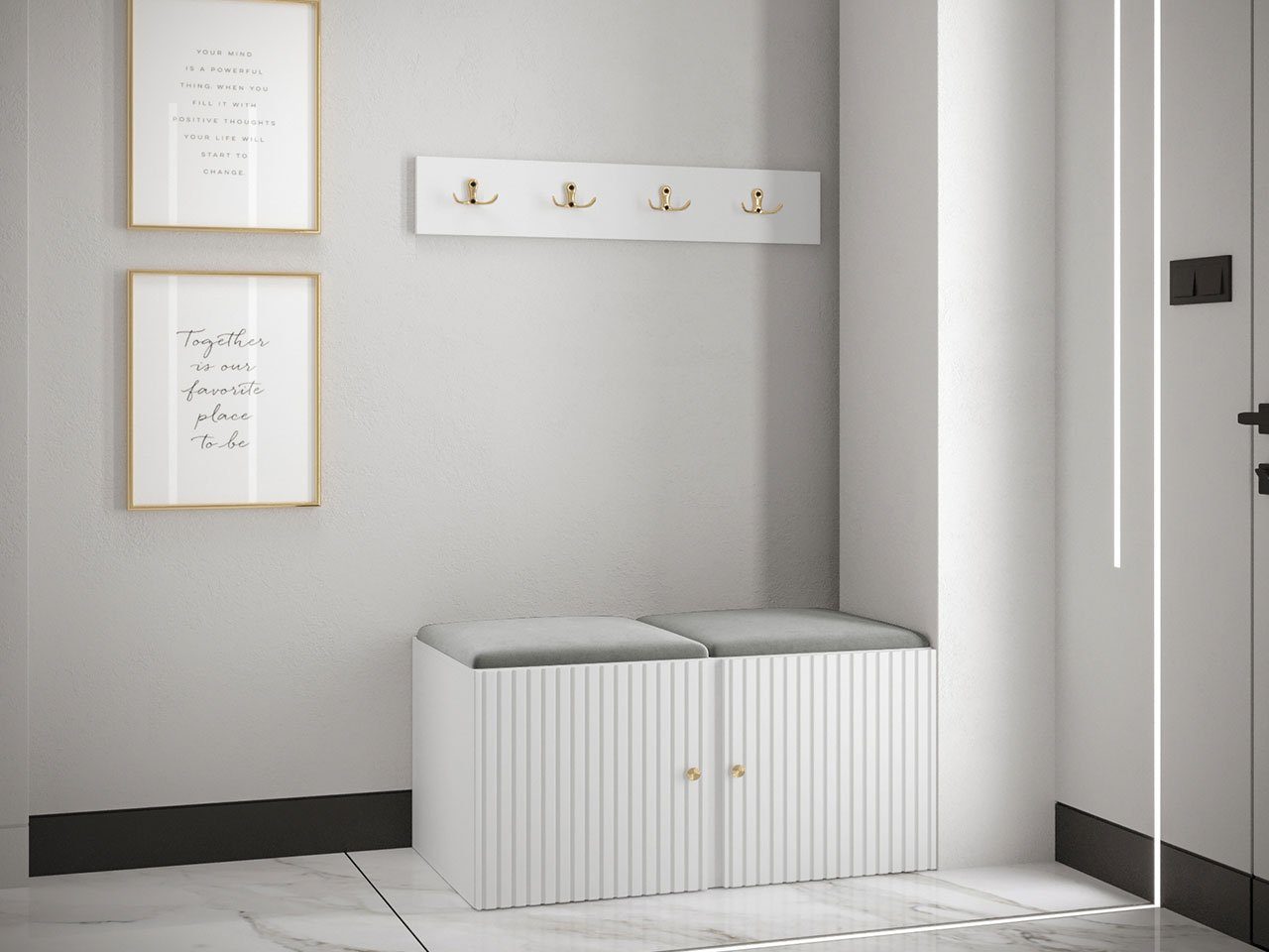 MIRJAN24 Garderoben-Set Orion Ryfel Slim VI, günstig online kaufen
