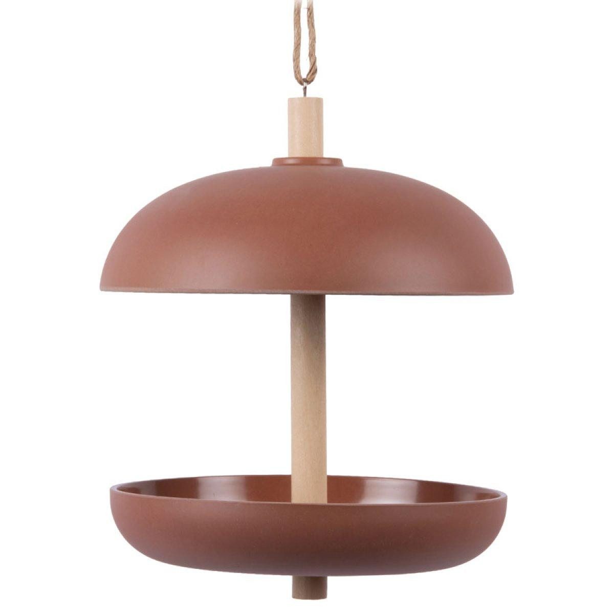 Present Time Vogelhaus Vogelfutterhaus Unidad Bird Feeder Iron Red