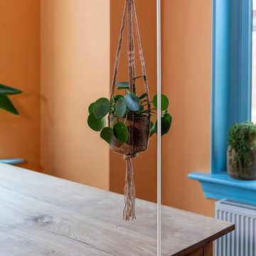 Rivanto Aufhängesystem, Tischhaken max. 112 cm, aus Stahl zum Aufhängen von Blumentöpfen