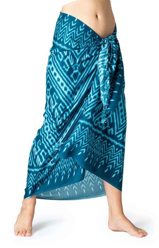 PANASIAM Pareo Sarong mit besonderem Ikat-Muster günstig online kaufen