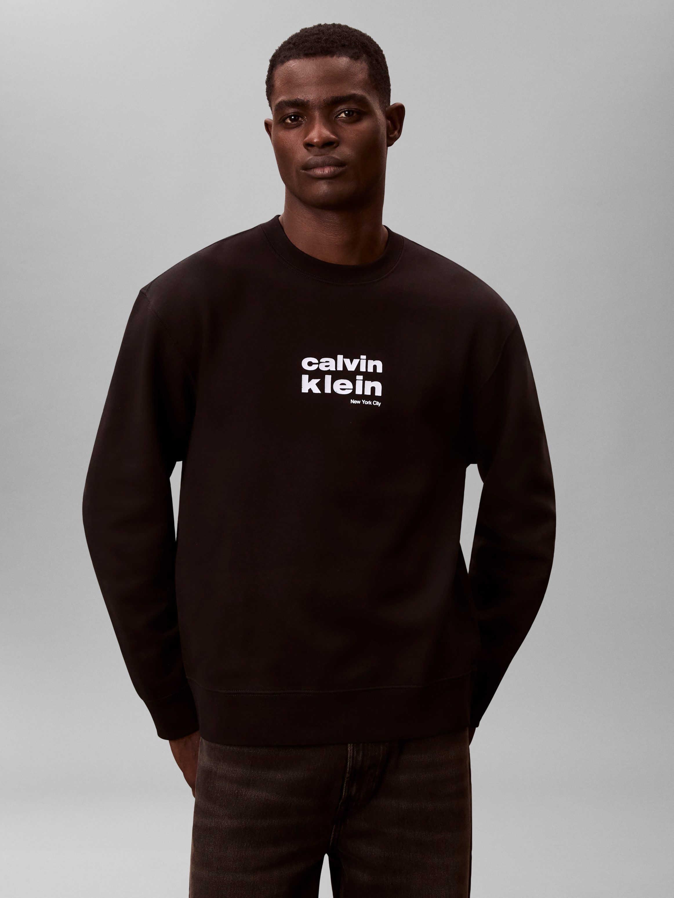 Calvin Klein Sweatshirt Regular fit, mit Rundhalsausschnitt günstig online kaufen