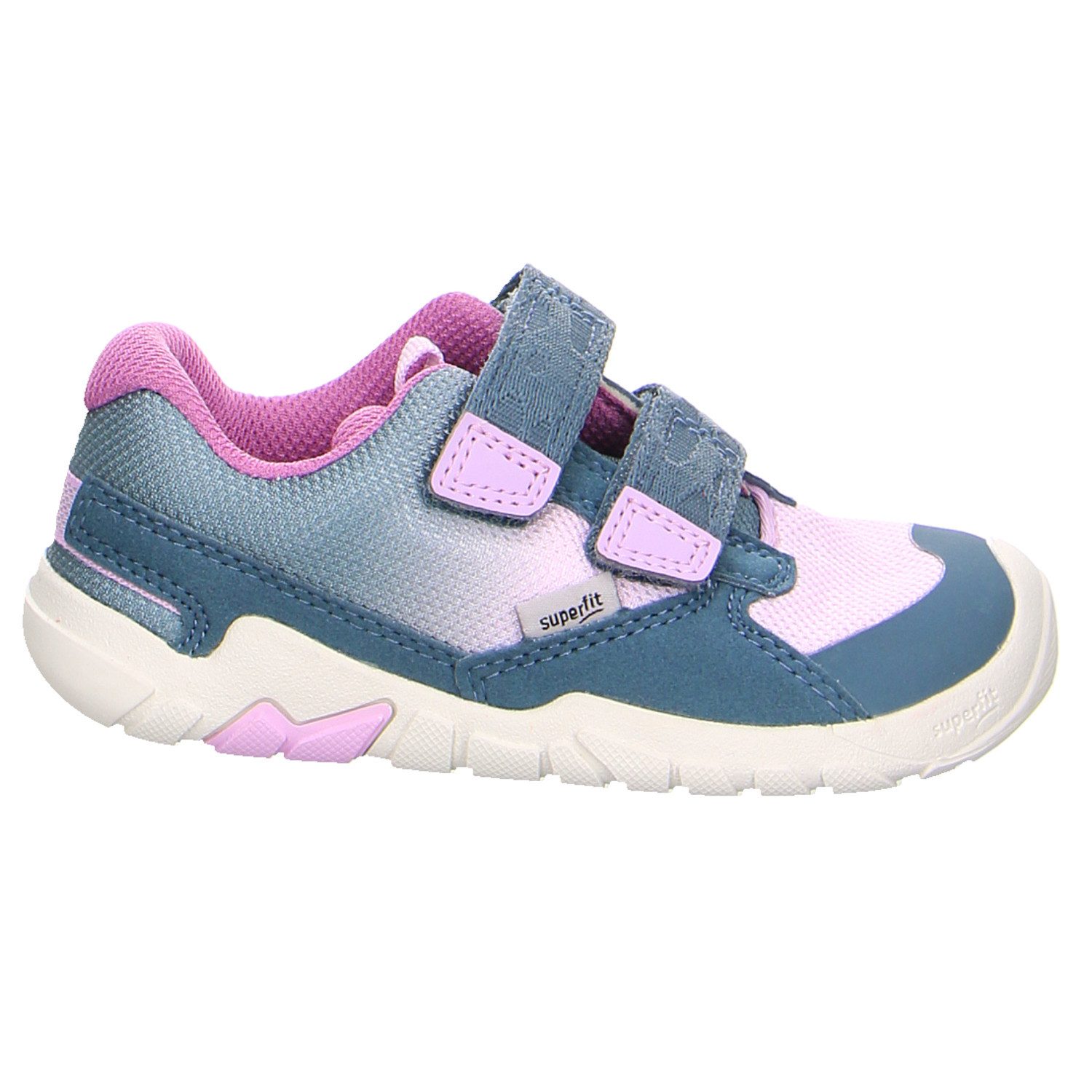 Superfit Synthetik Klettschuhe Mädchen blau Klettschuh