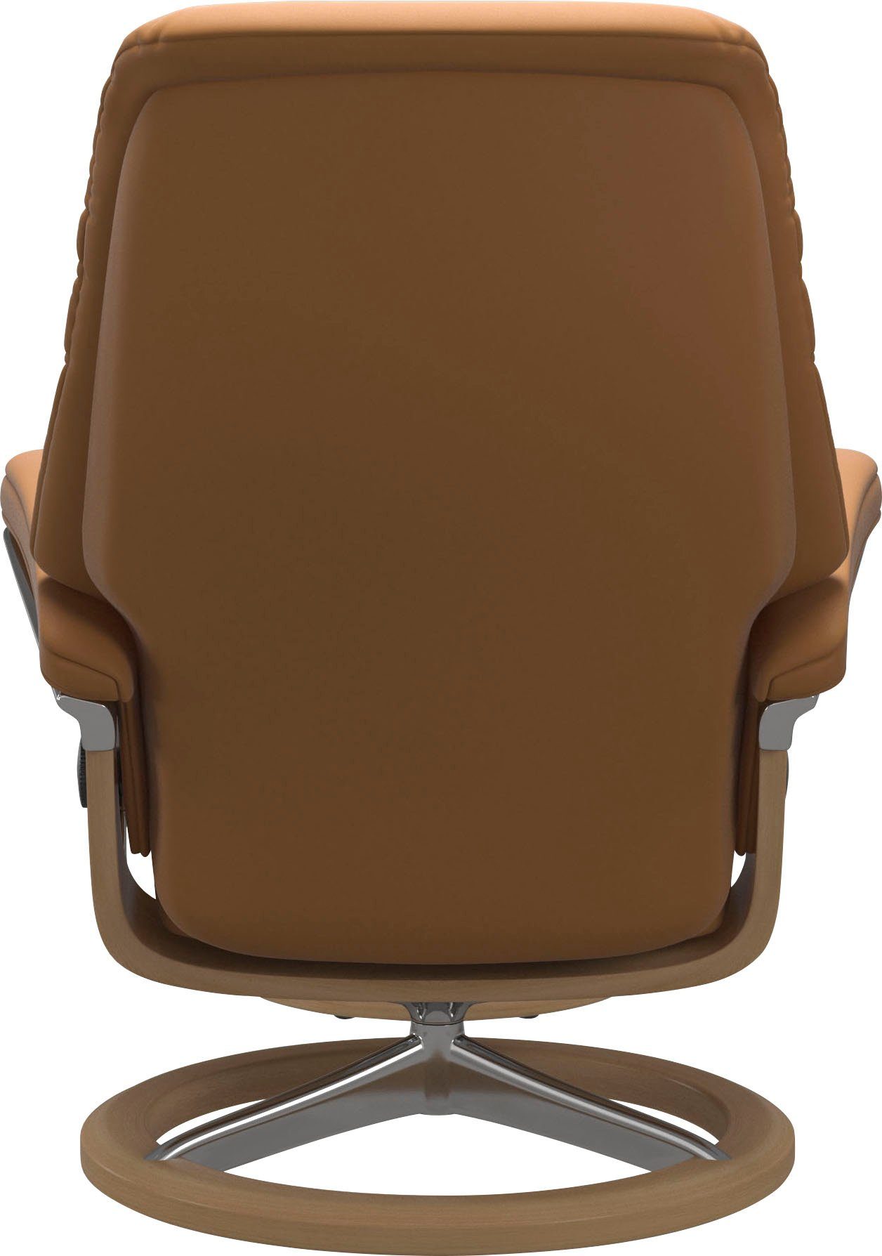 Stressless® Relaxsessel Sunrise (Set, Relaxsessel mit Hocker), mit Signature Base, Größe L, Gestell Eiche