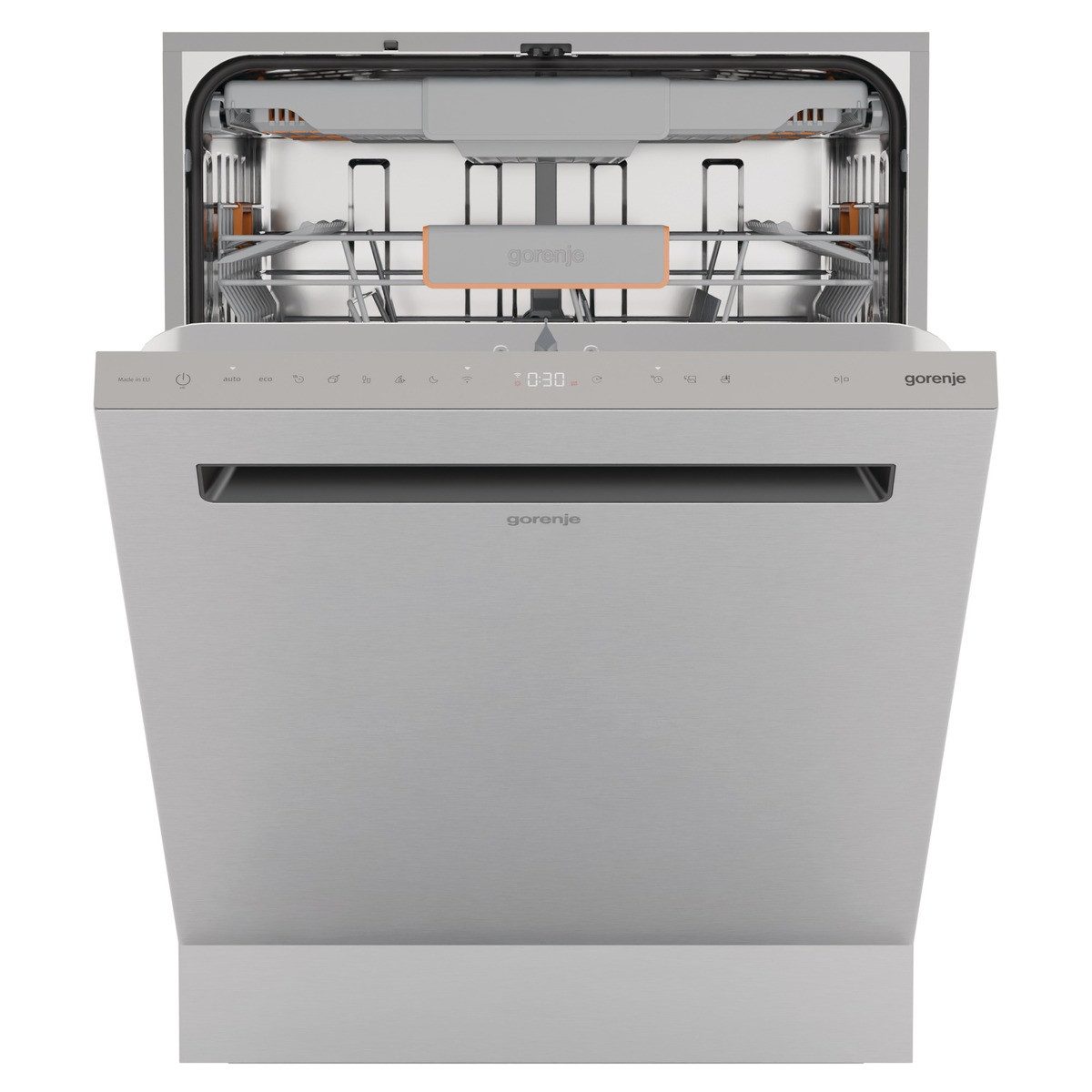 GORENJE Unterbaugeschirrspüler GU673A65X, 9,5 l, 16 Maßgedecke, TotalDry - auto. Türöffnung