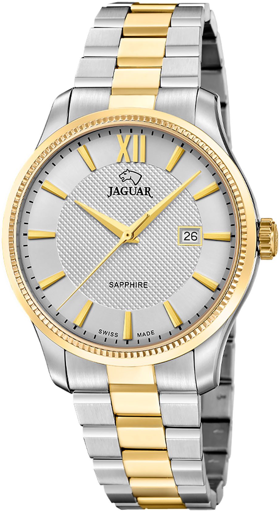 Jaguar Quarzuhr Essentia J1043/1, Armbanduhr, Herrenuhr, Swiss Made, Edelst günstig online kaufen