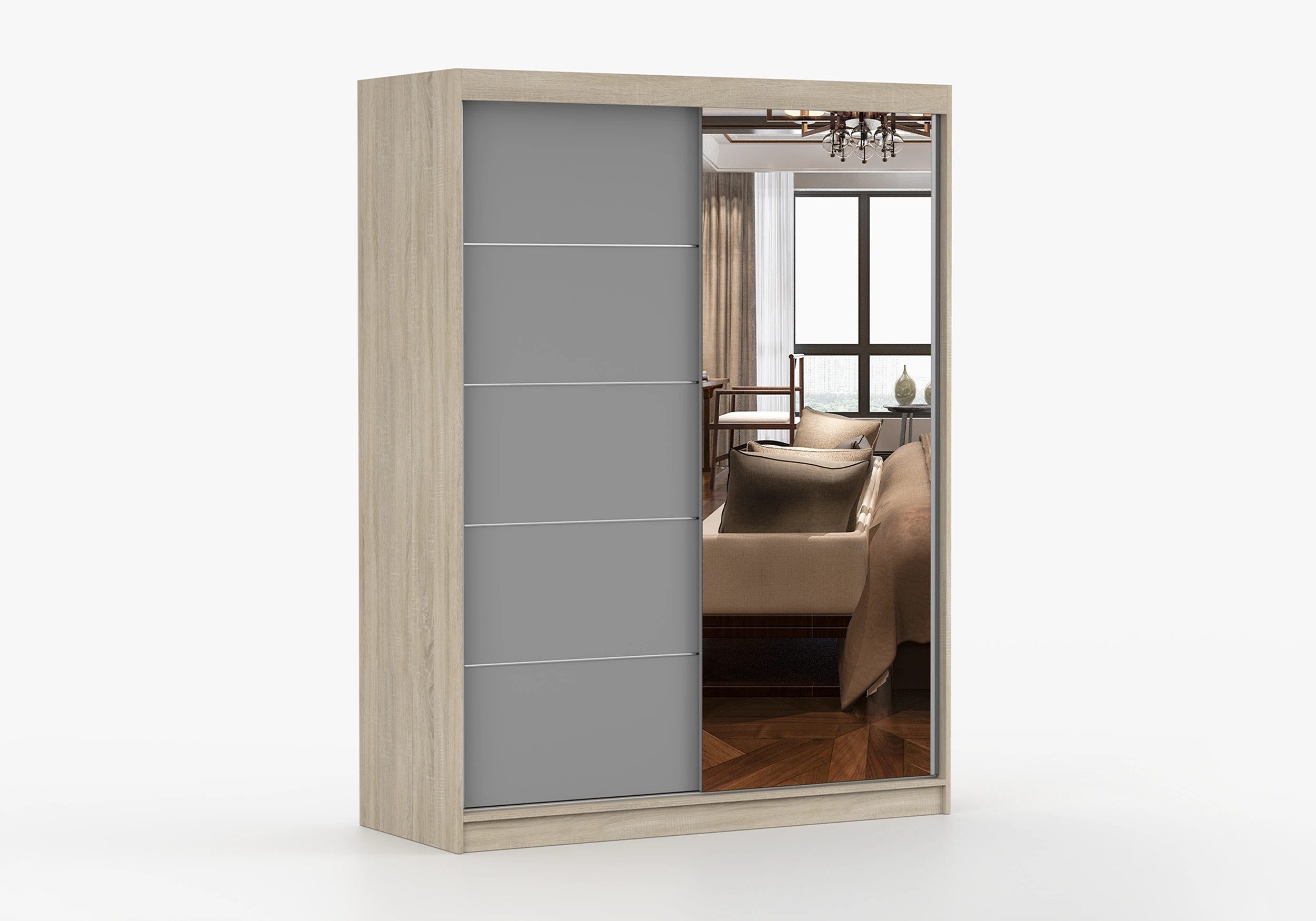 imoebel24 Schwebetürenschrank VISTA 05 150 cm günstig online kaufen