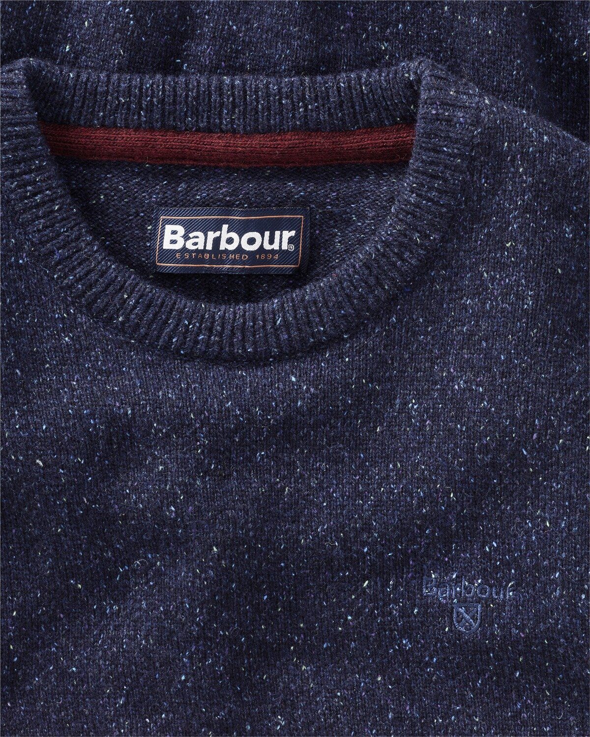Barbour Strickpullover Pullover Tisbury Crew Neck