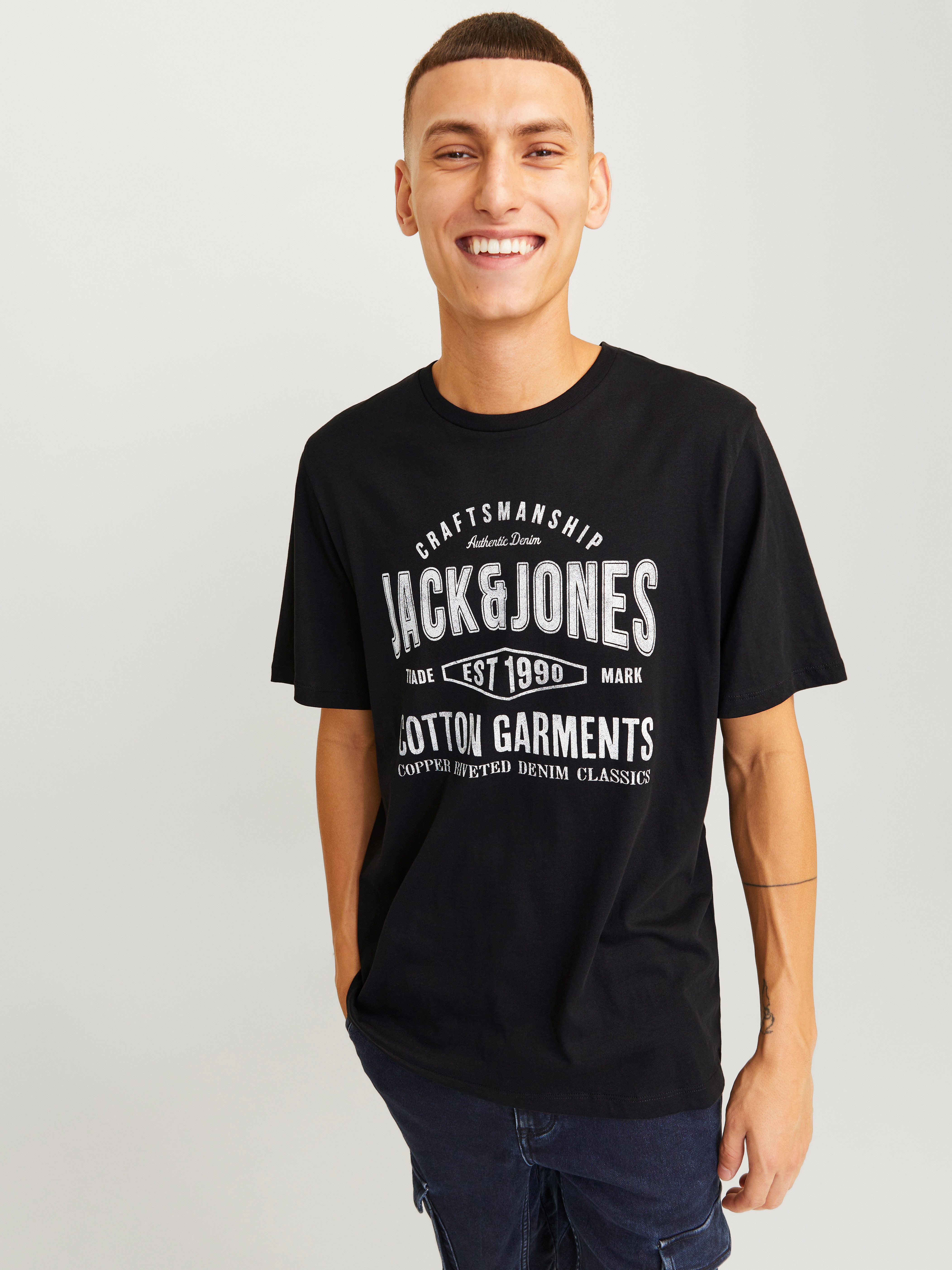 Jack & Jones Rundhalsshirt JJJEANS TEE günstig online kaufen
