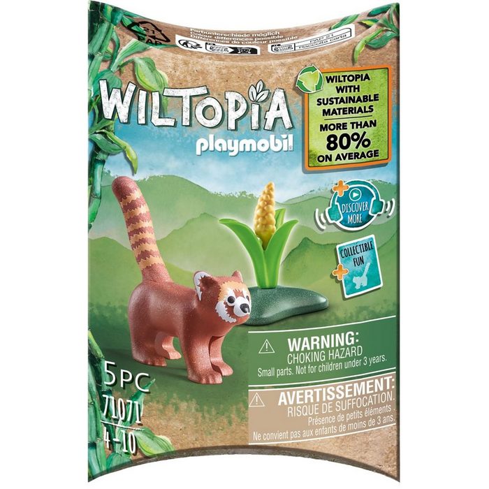 Playmobil® Konstruktions-Spielset Wiltopia Roter Panda