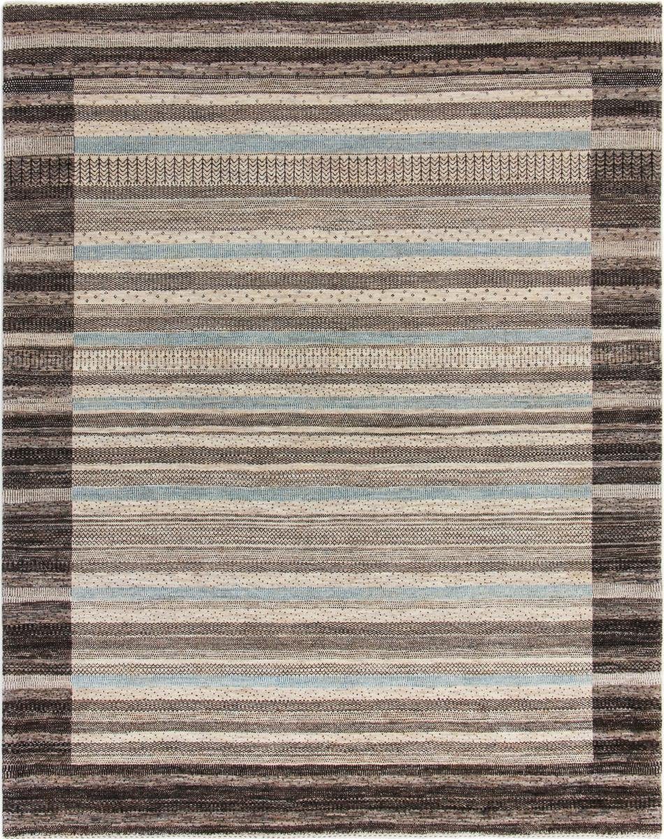 Orientteppich Perser Gabbeh Loribaft Nowbaft 151x191 Handgeknüpfter Moderner, Nain Trading, rechteckig, Höhe: 12 mm