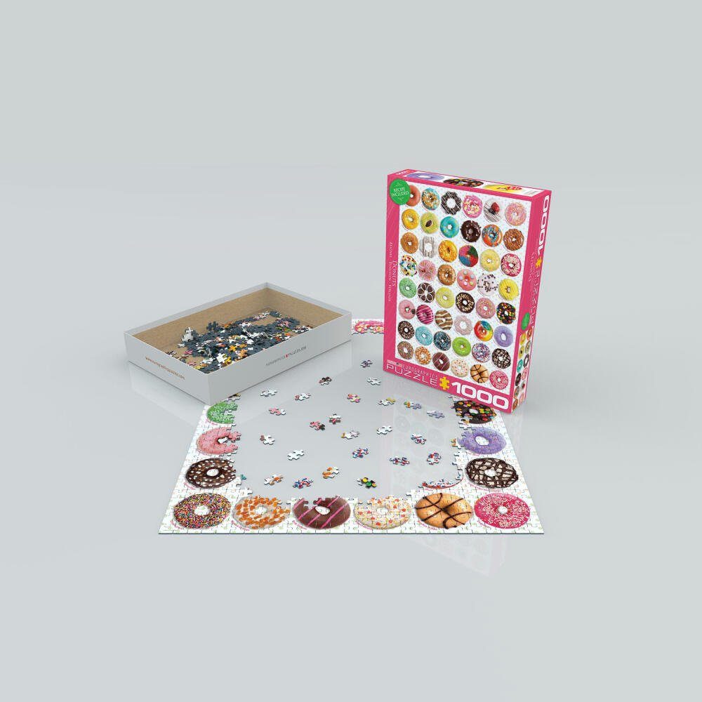 1000 Donuts, EUROGRAPHICS Puzzleteile Puzzle