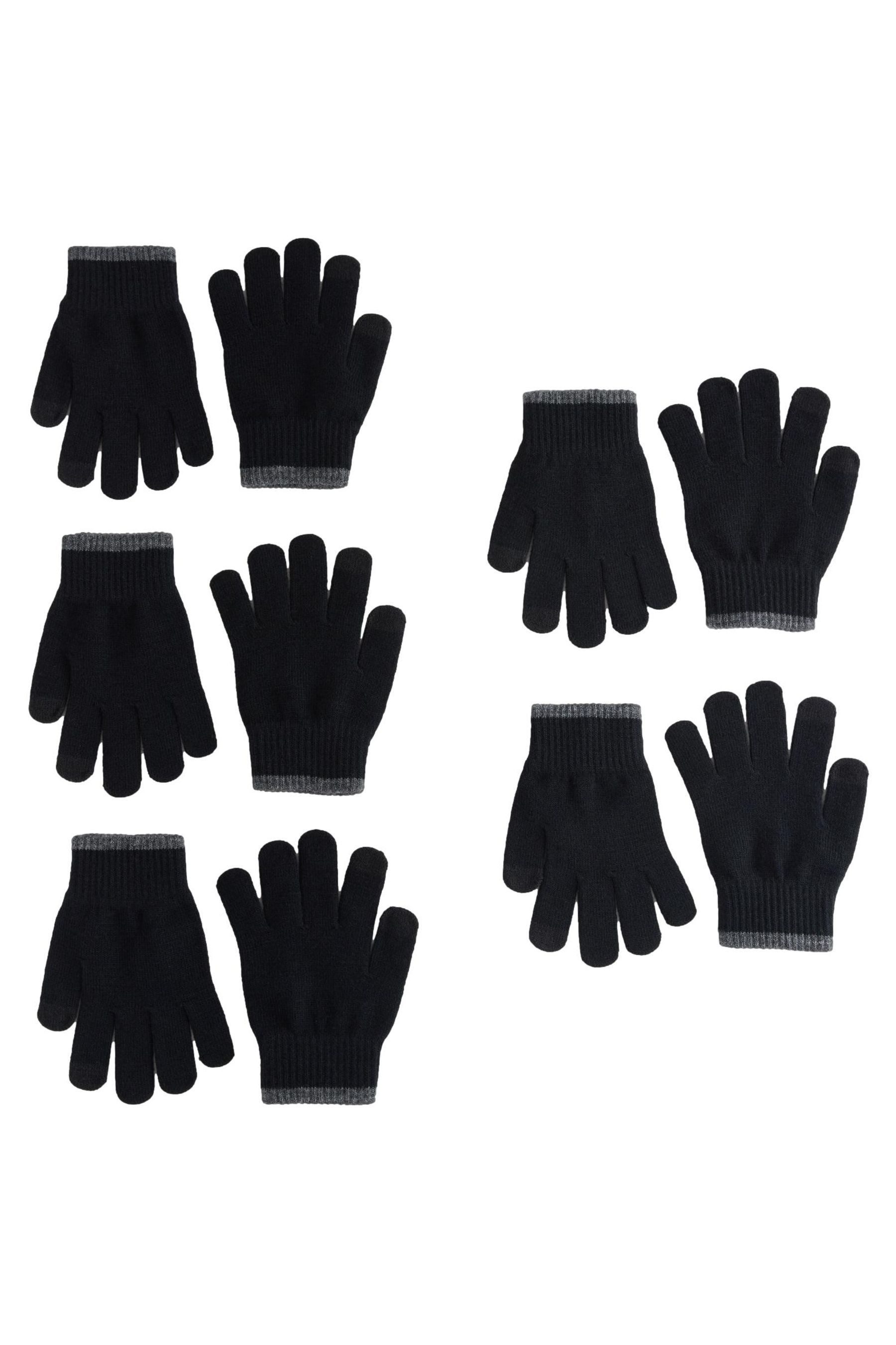 Next Strickhandschuhe Magische Handschuhe 5er-Pack (5-St)