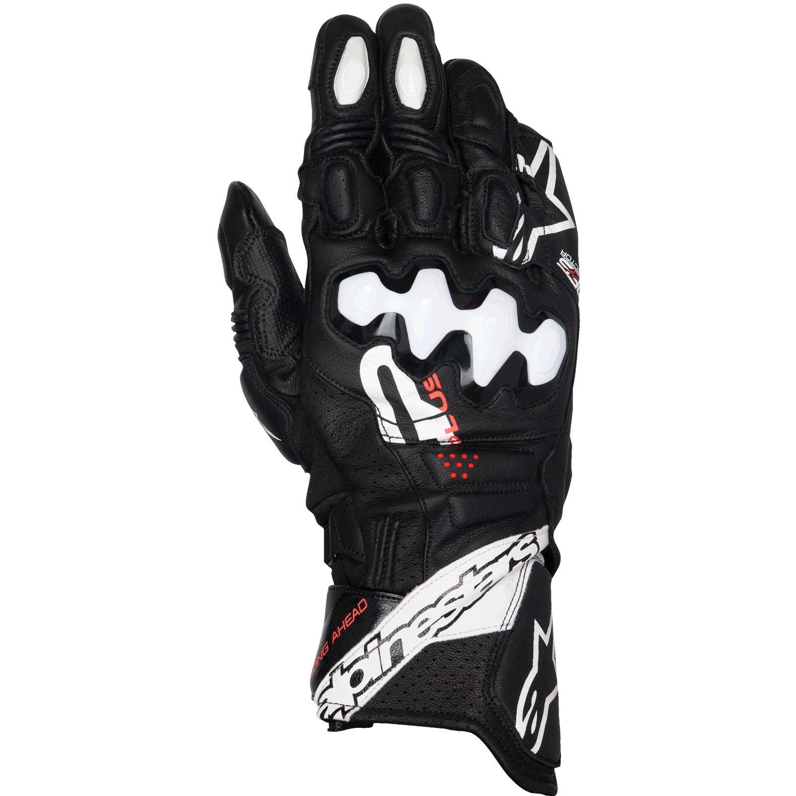 Motorradhandschuhe Alpinestars GP Plus R V3 Handschuhe Schwarz / Weiss