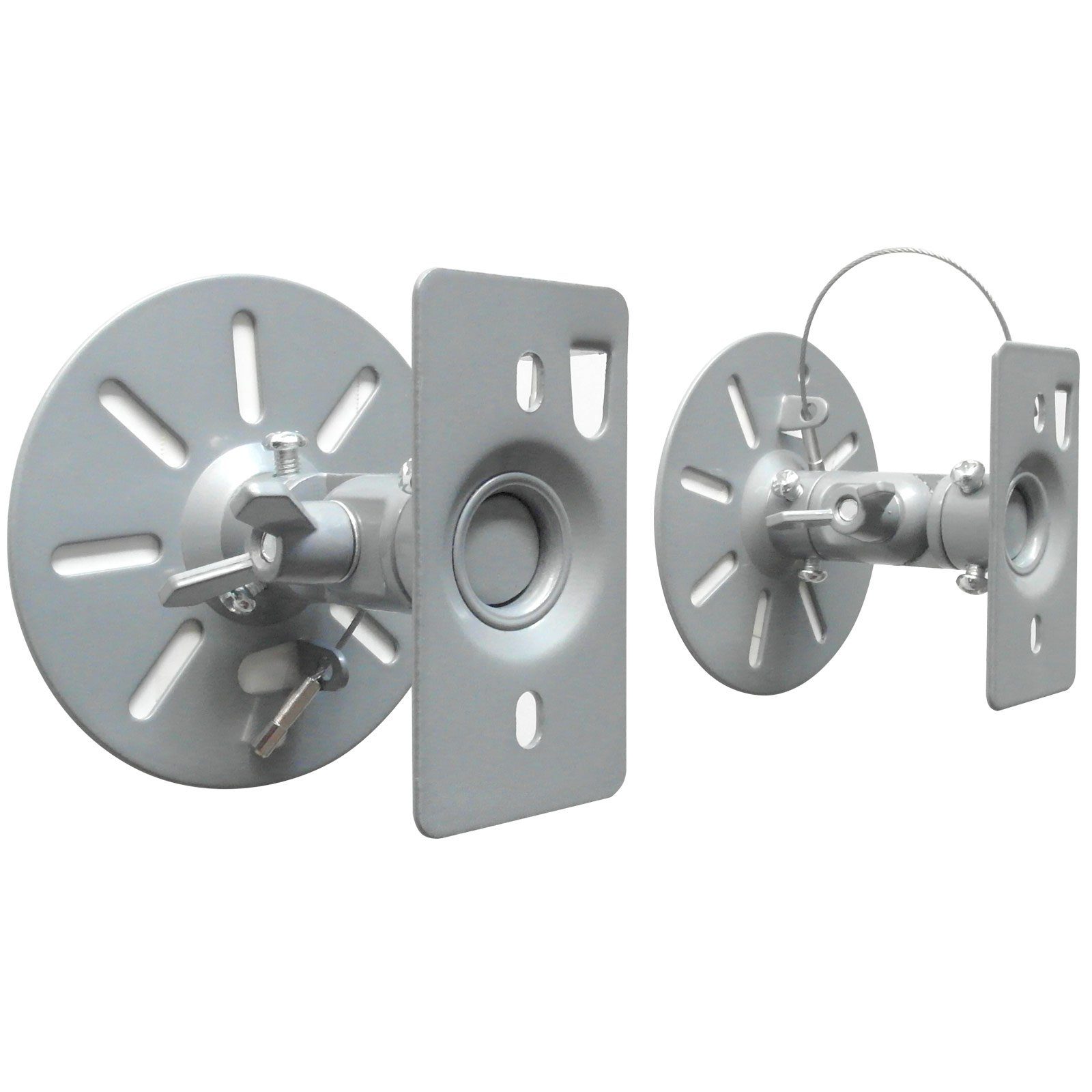 Drall Instruments »BS9S« Lautsprecher-Wandhalterung, (2-tlg., 360° Grad  drehbar, per Rasterung arretierbar, Stahlseil-Sicherung) online kaufen |  OTTO