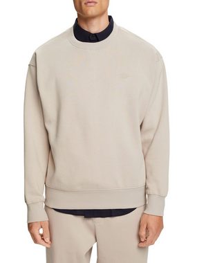 Esprit Sweatshirt Sweatshirt mit Logostickerei (1-tlg)