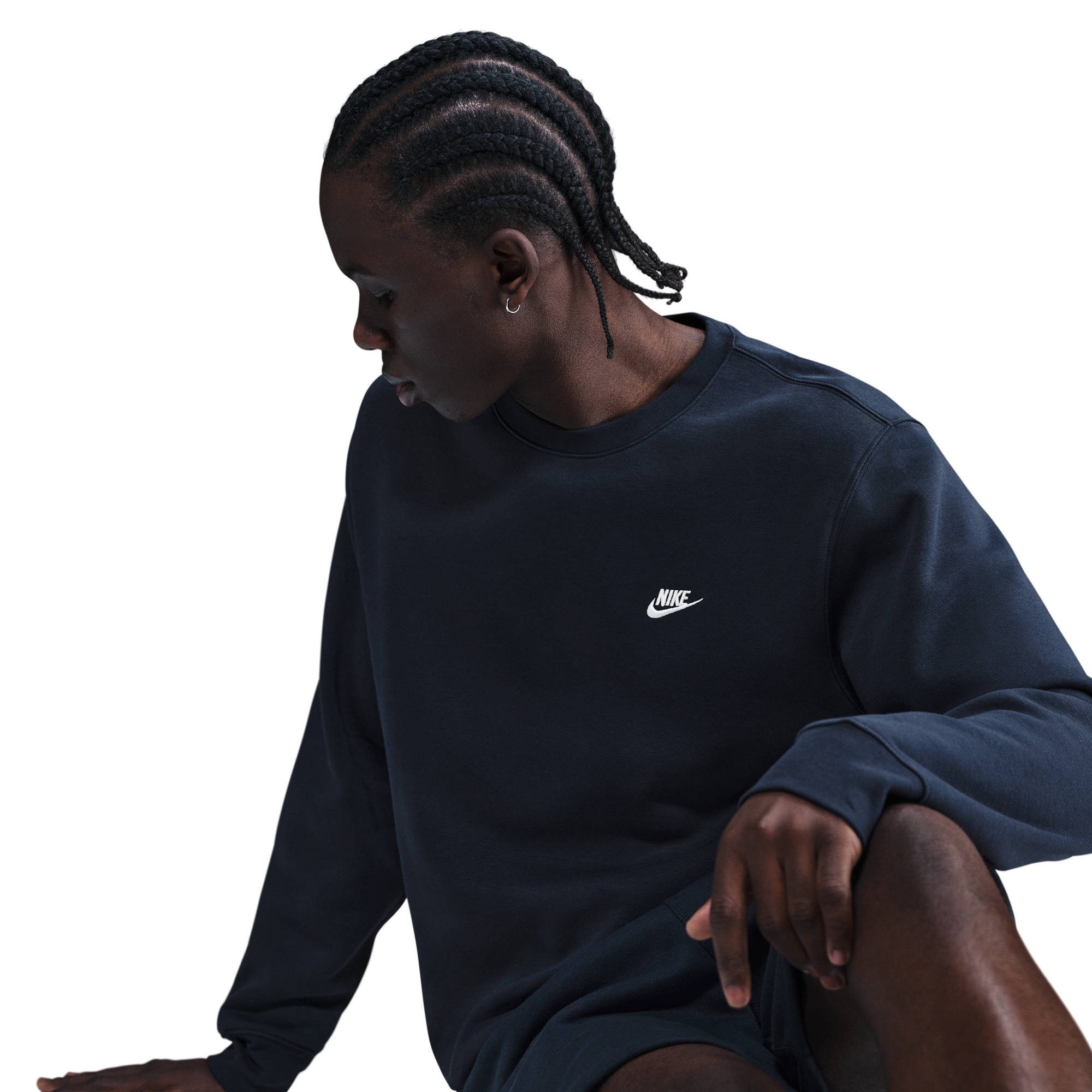 Nike Sportswear Sweatshirt M NK CLUB BB CREW sportlicher Schnitt, aus Baumw günstig online kaufen