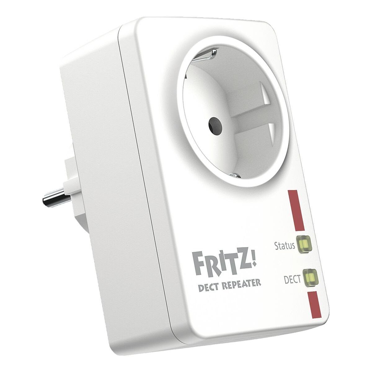 Fritz! FRITZ!DECT 100 Reichweitenverstärker, mit integrierter Steckdose