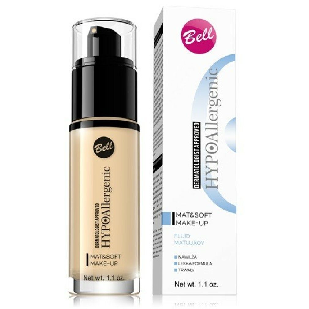 Foundation Mat&Soft Make-up 01 Light Beige