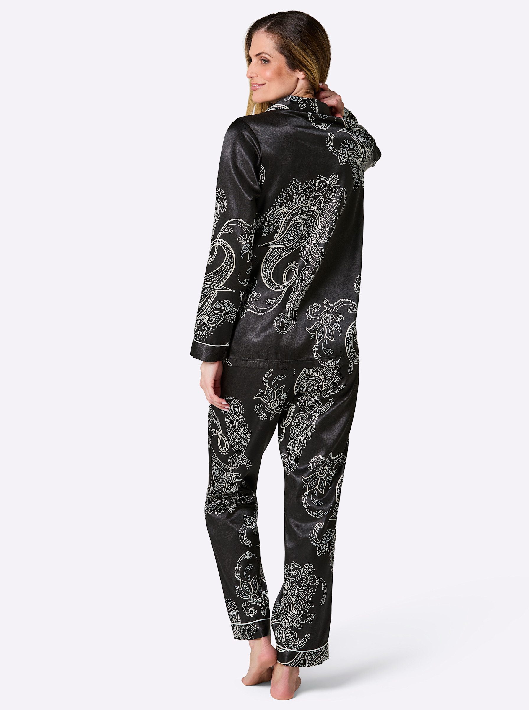 Witt Schlafanzug Pyjama Langarm günstig online kaufen