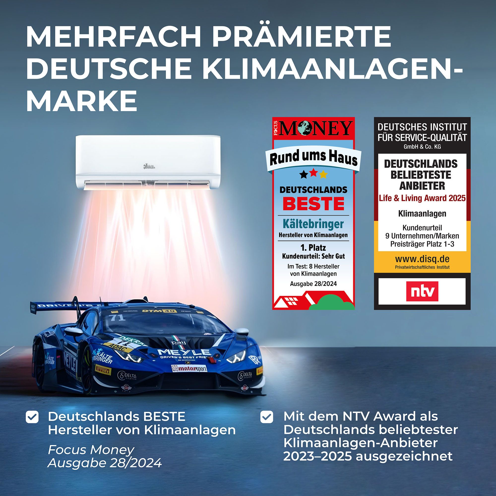 Kältebringer Split-Klimagerät, Split Klimaanlage, 12000 BTU günstig online kaufen