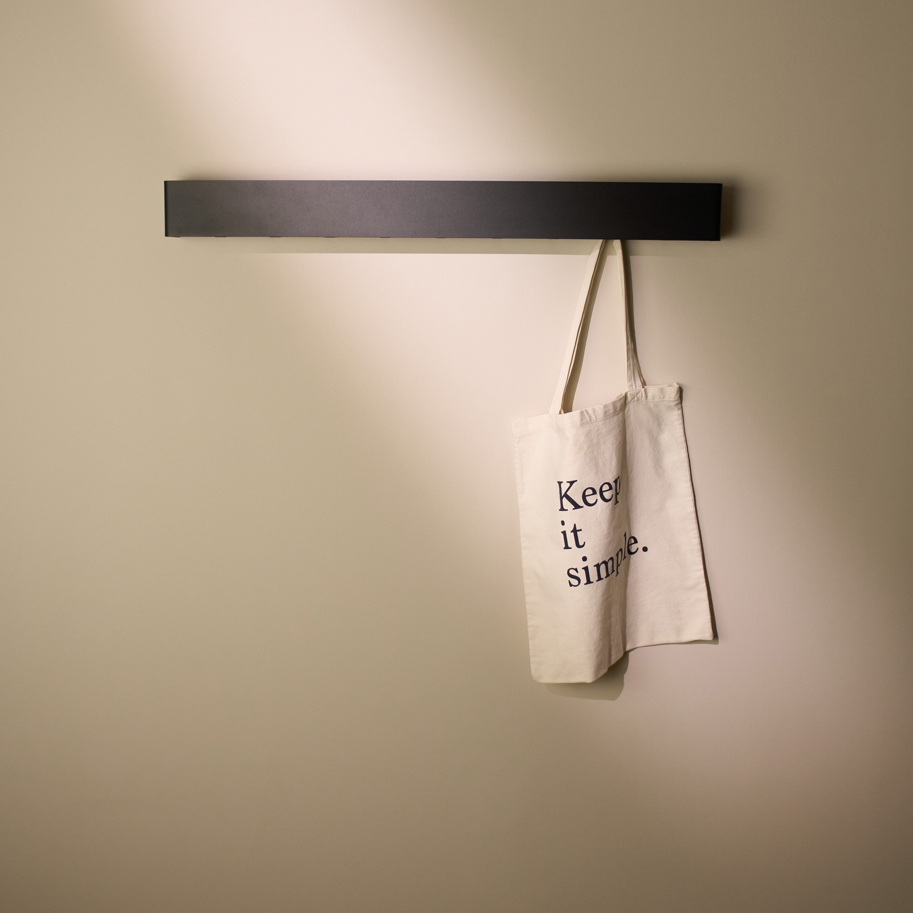 Designfabrik Hamburg Garderobenleiste, Wandgarderobe aus Metall, Garderoben günstig online kaufen