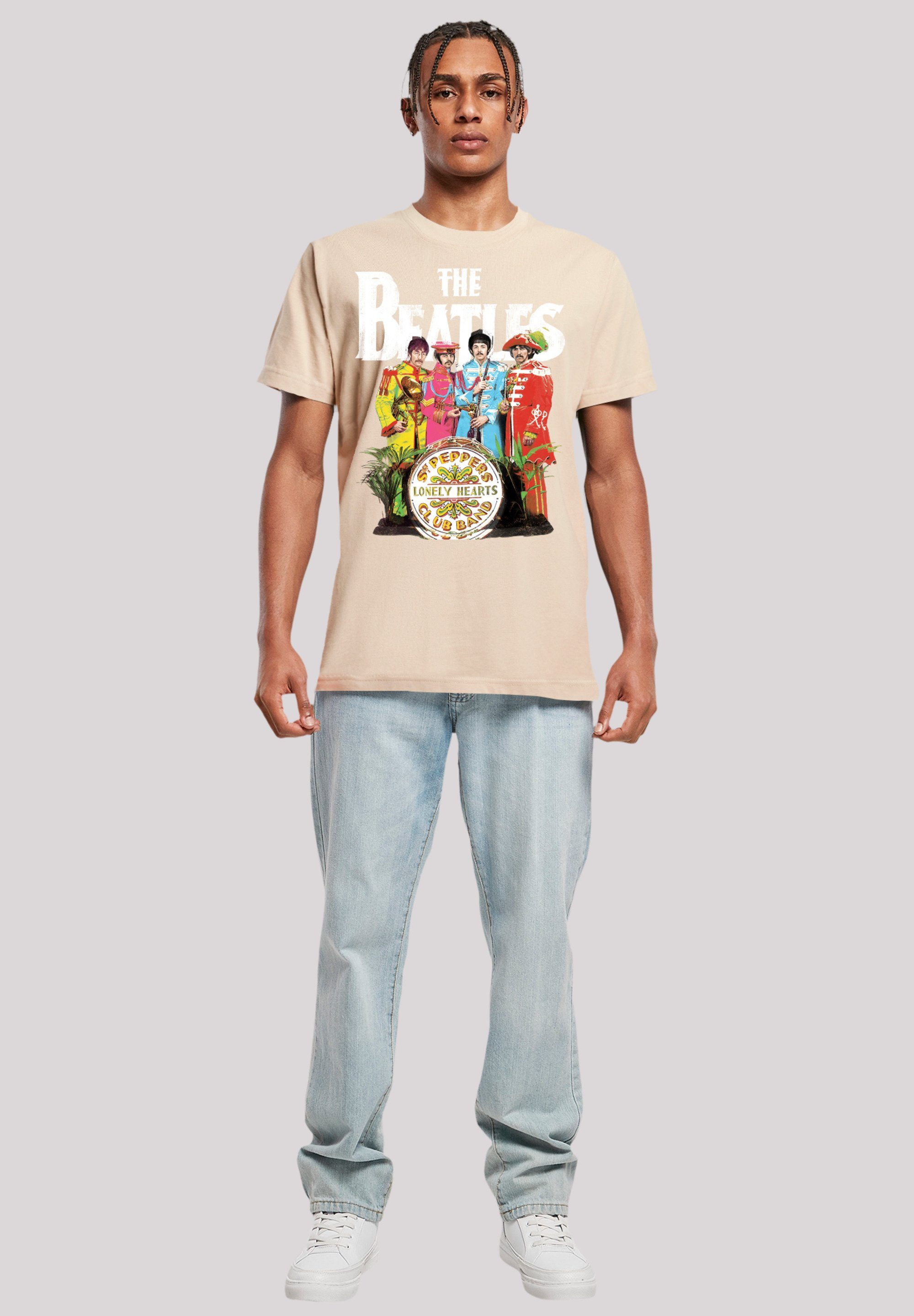 The Beatles sand T-Shirt Pepper Print F4NT4STIC Sgt