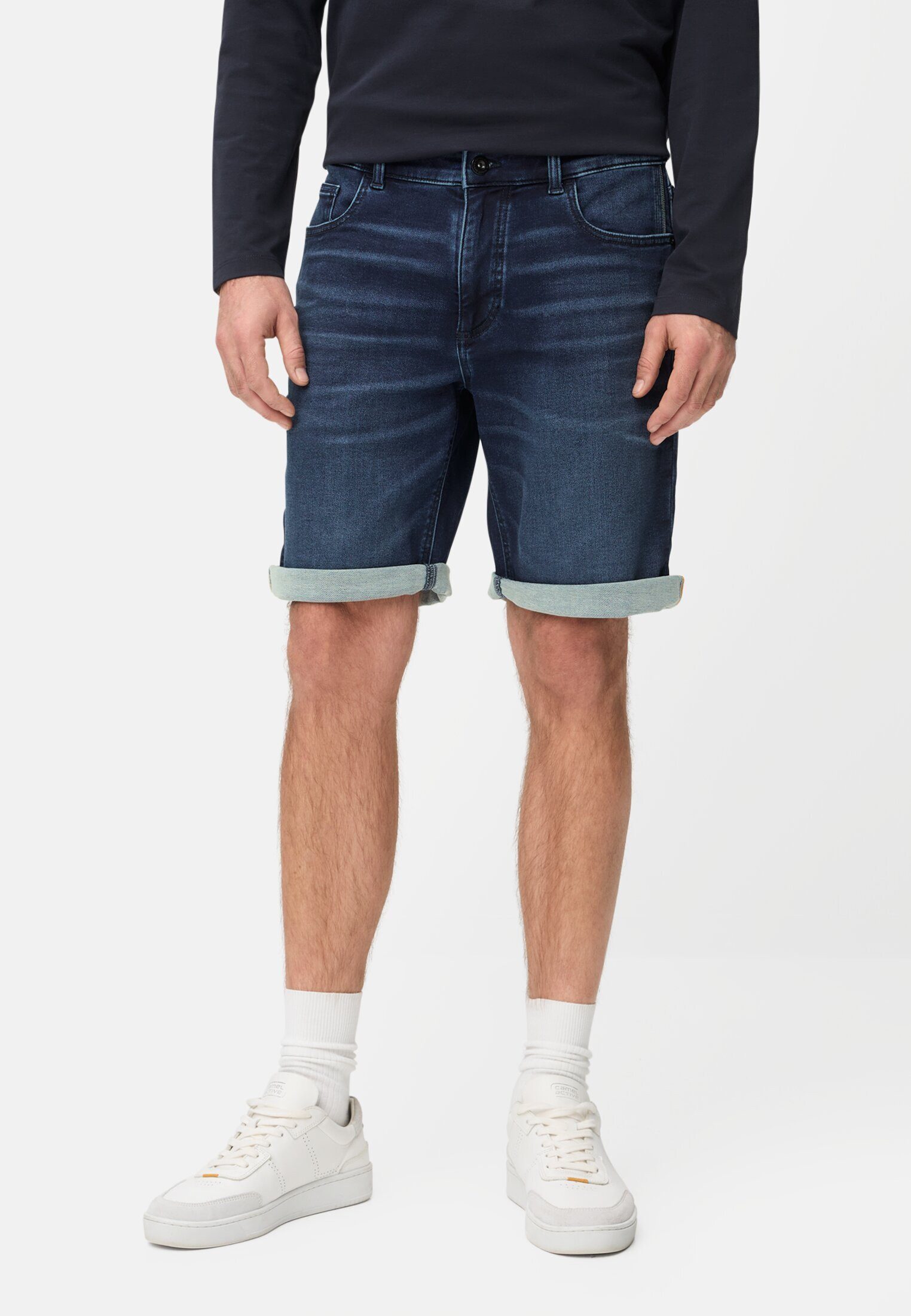 camel active Shorts aus Baumwollmix