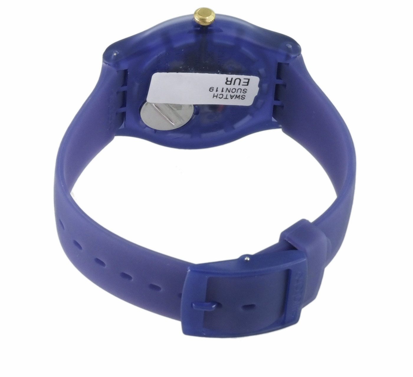 Swatch Quarzuhr Swatch Damen Herren Quarz Uhr SUON119 New Gent TI-OCK X9