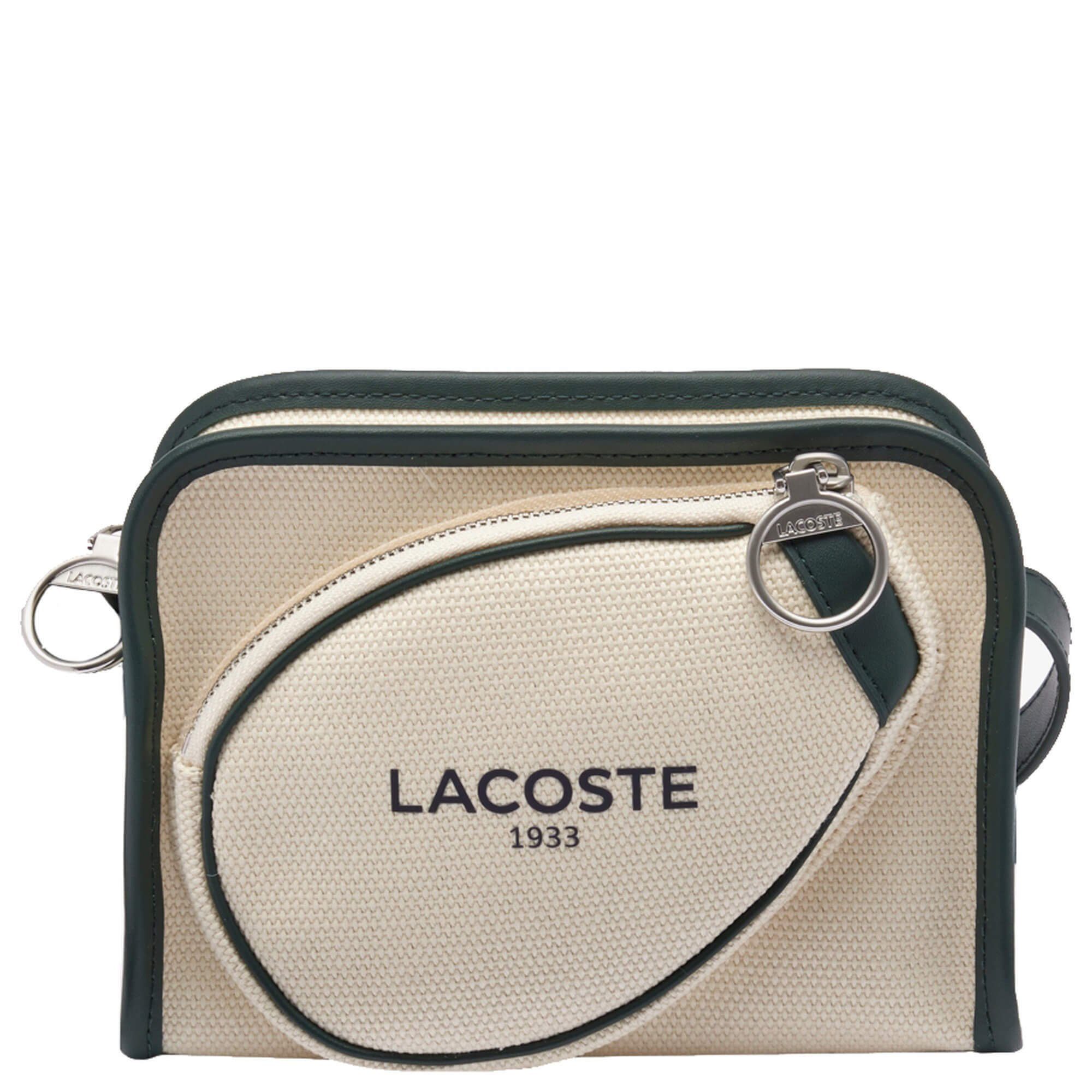 Lacoste Umhängetasche Heritage Canvas - Umhängetasche (1-tlg) farine/sinople