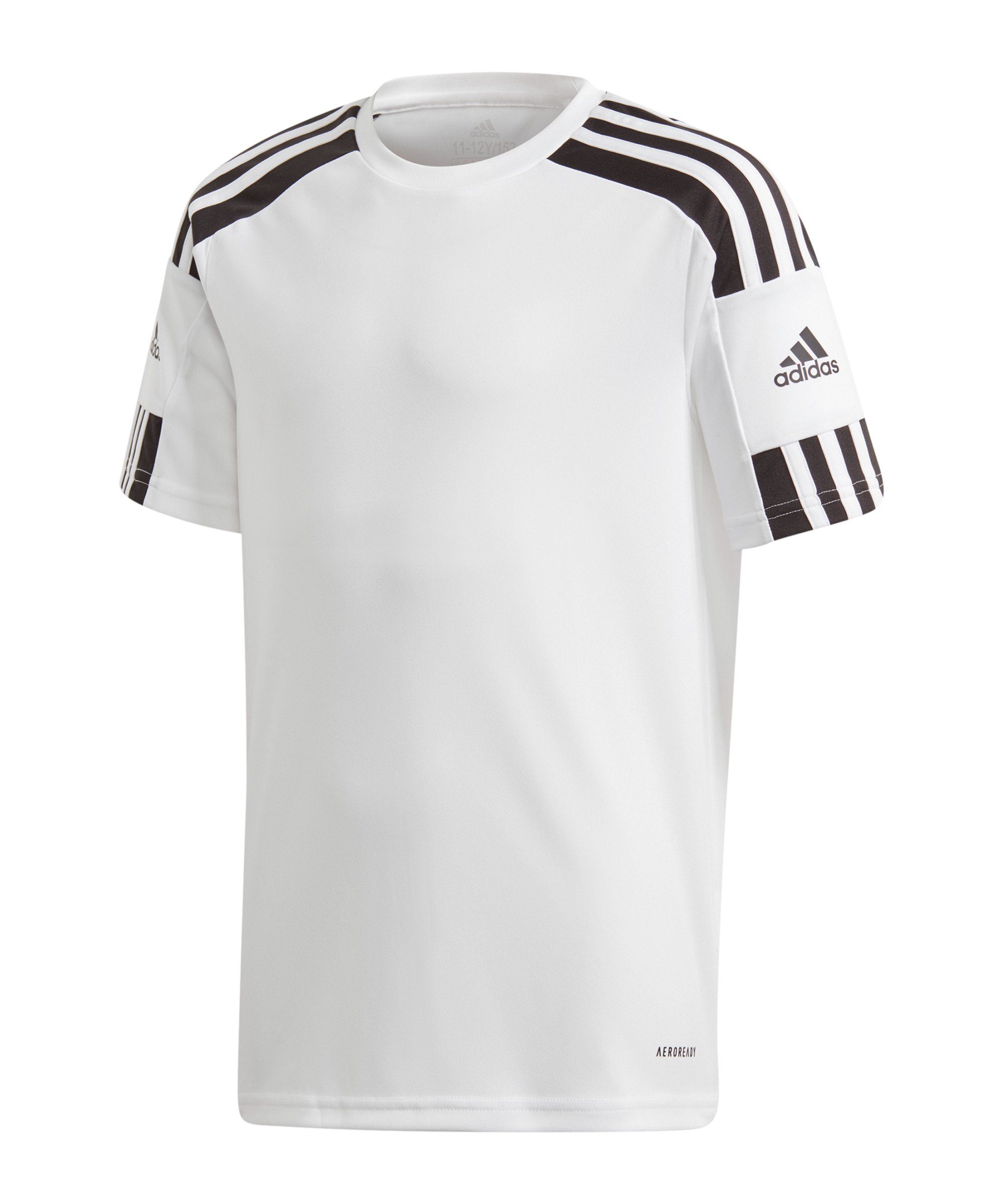 adidas Performance Fußballtrikot Squadra 21 Trikot Kids weissschwarz