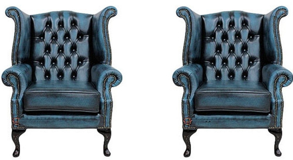 Xlmoebel Кресла Gemütlicher Кресла – perfekt für Ihre Ruhezone (Chesterfield 2 Кресла - 442), Hergestellt in Europa