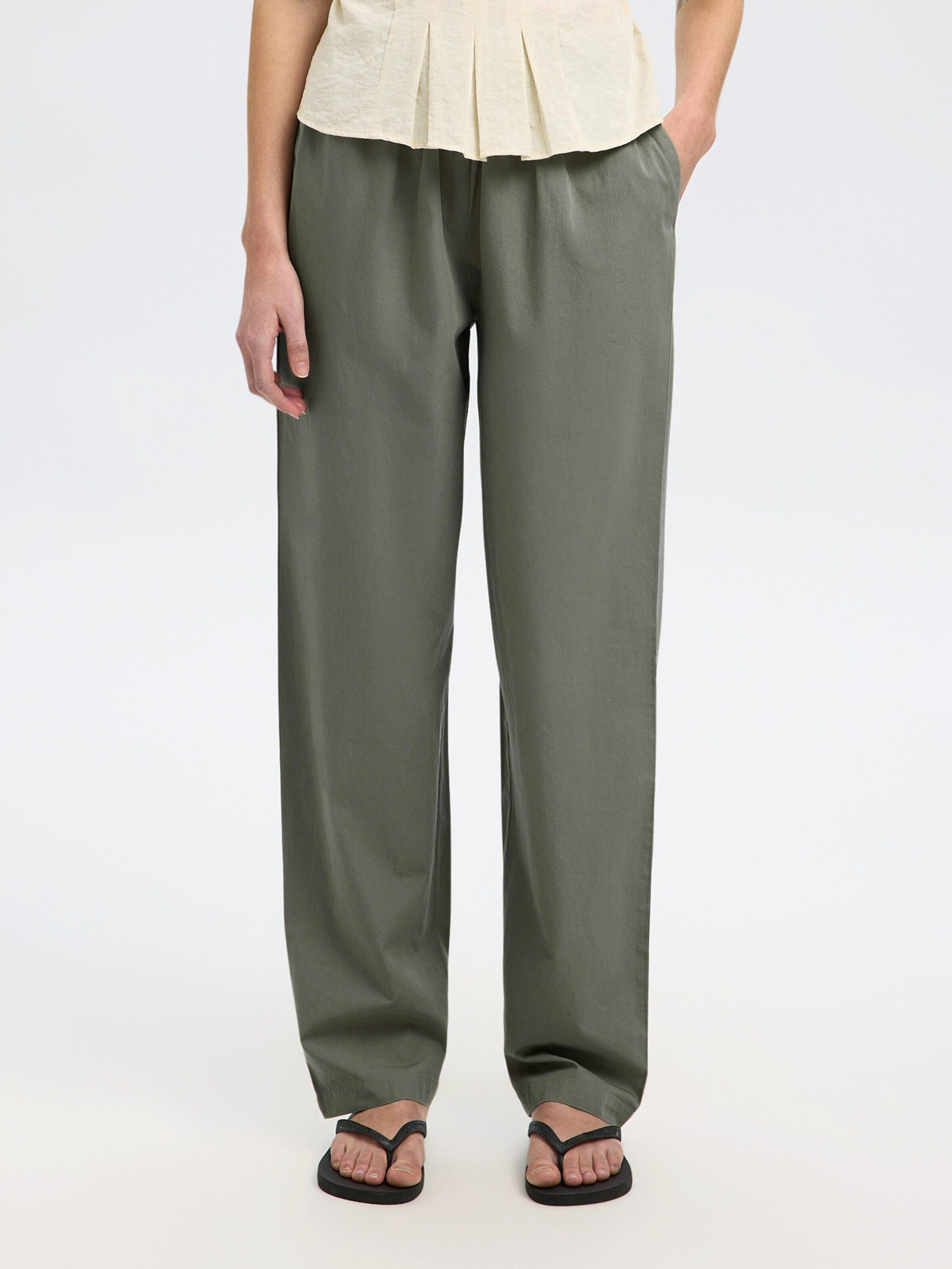 Selected Cordhose SLFBlair (1-tlg) Drapiert/gerafft