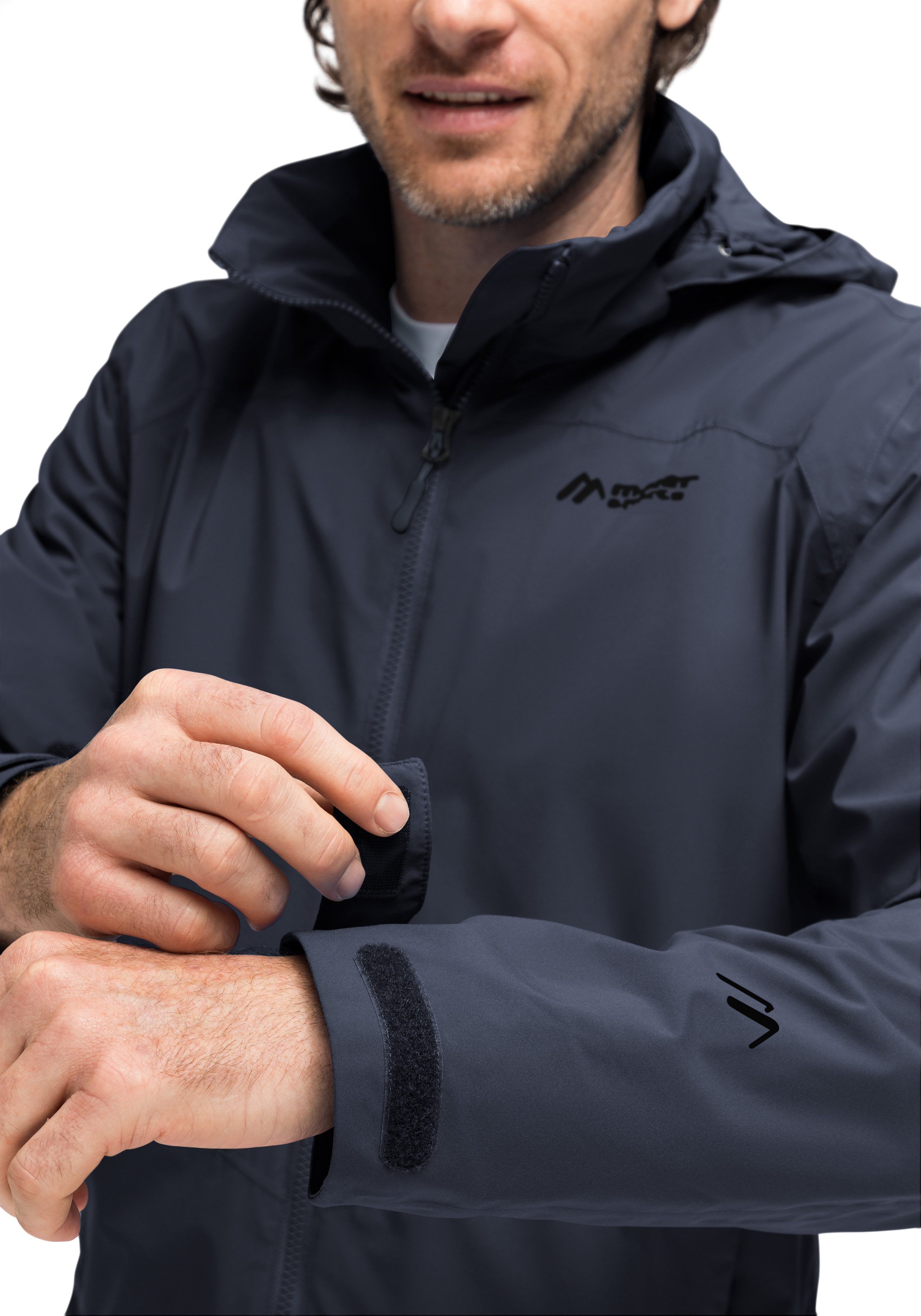 Maier Sports Funktionsjacke "Metor rec M" Herren Regenjacke, wetterfeste Ou günstig online kaufen