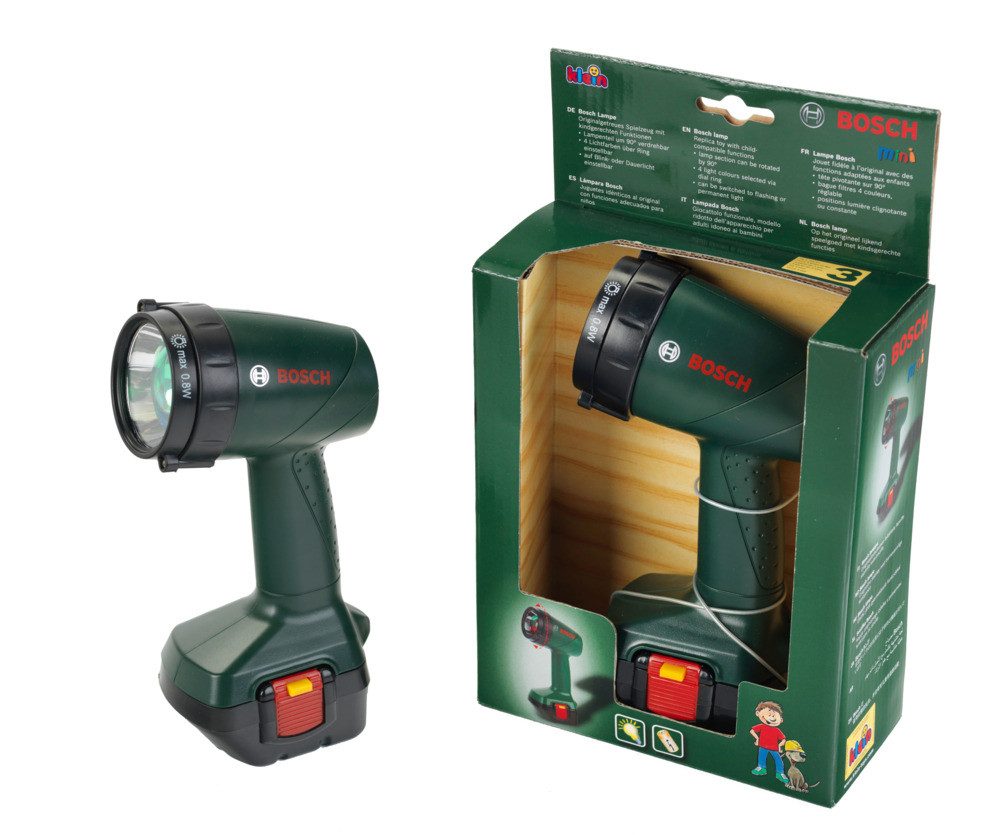 Theo Klein Spielwerkzeug Kinder-Taschenlampe Bosch grün günstig online kaufen