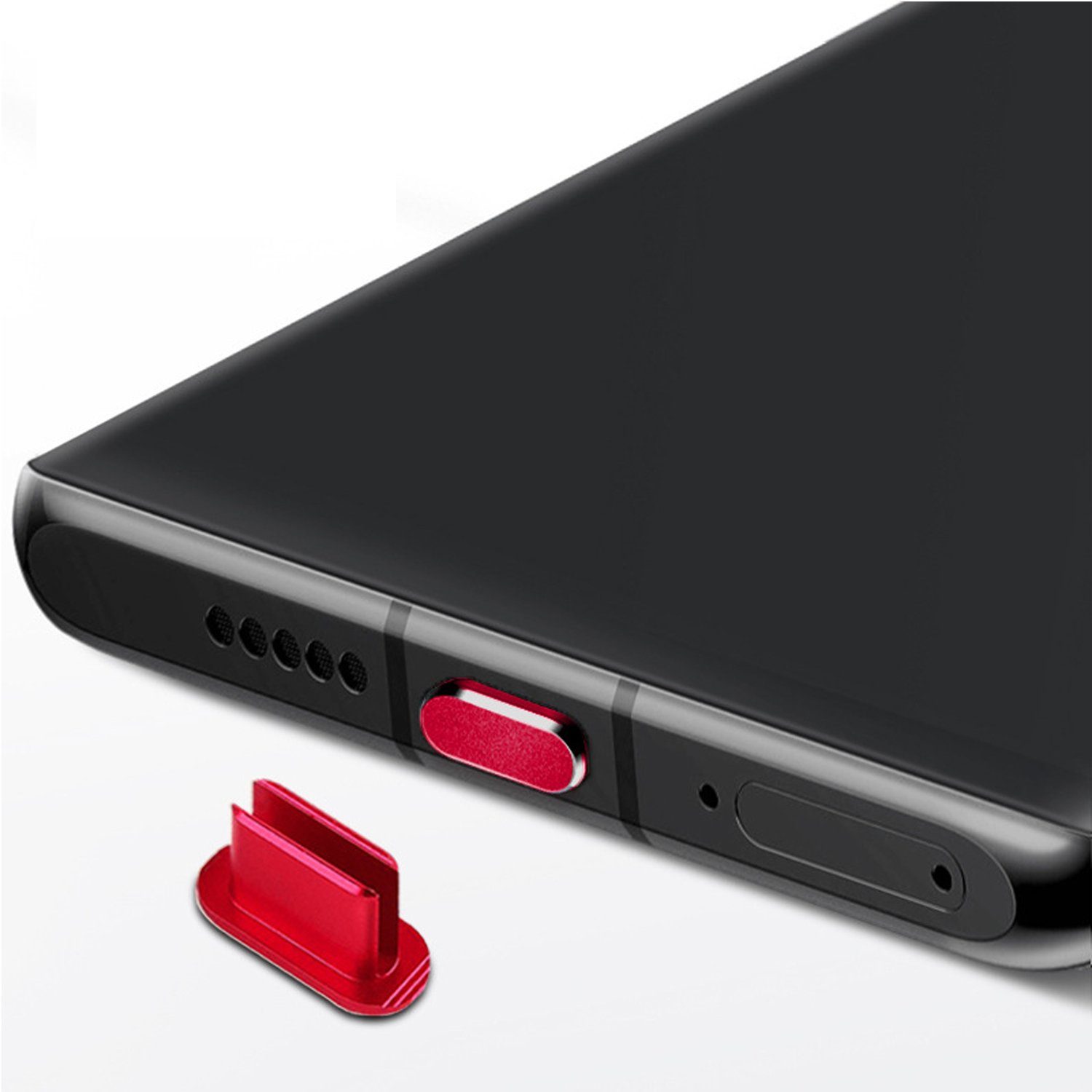 Cadorabo Handyhülle »Staubschutzkappen USB C« Staubschutzkappe Type C, Staub  Schutz Stecker Stöpsel für Ladeanschluss Staubdicht online kaufen | OTTO