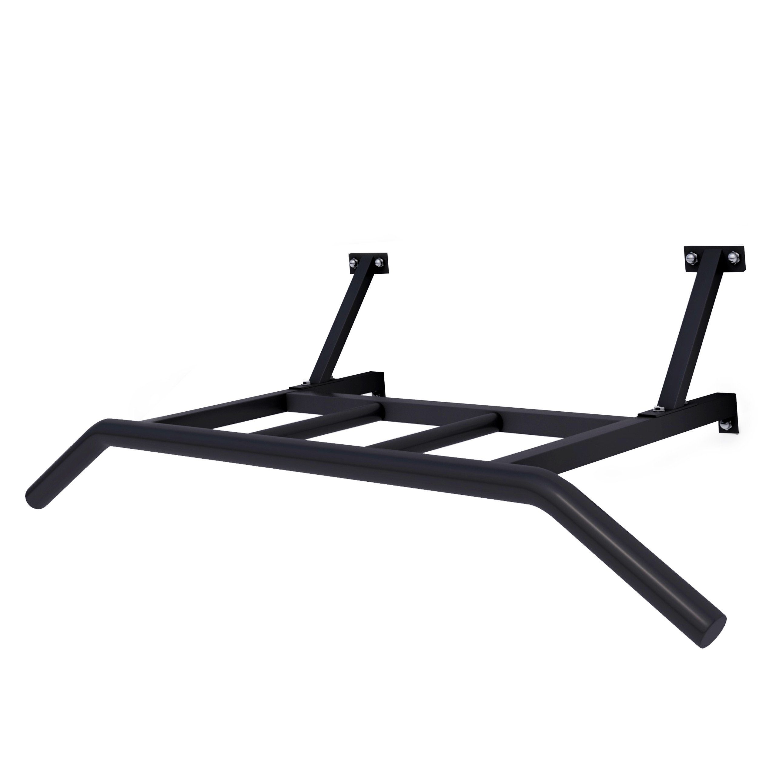 Klimmzugstange Wandmontage, Multigriff, 122x51x34 cm, Stabil, Montagematerial, Stahl
