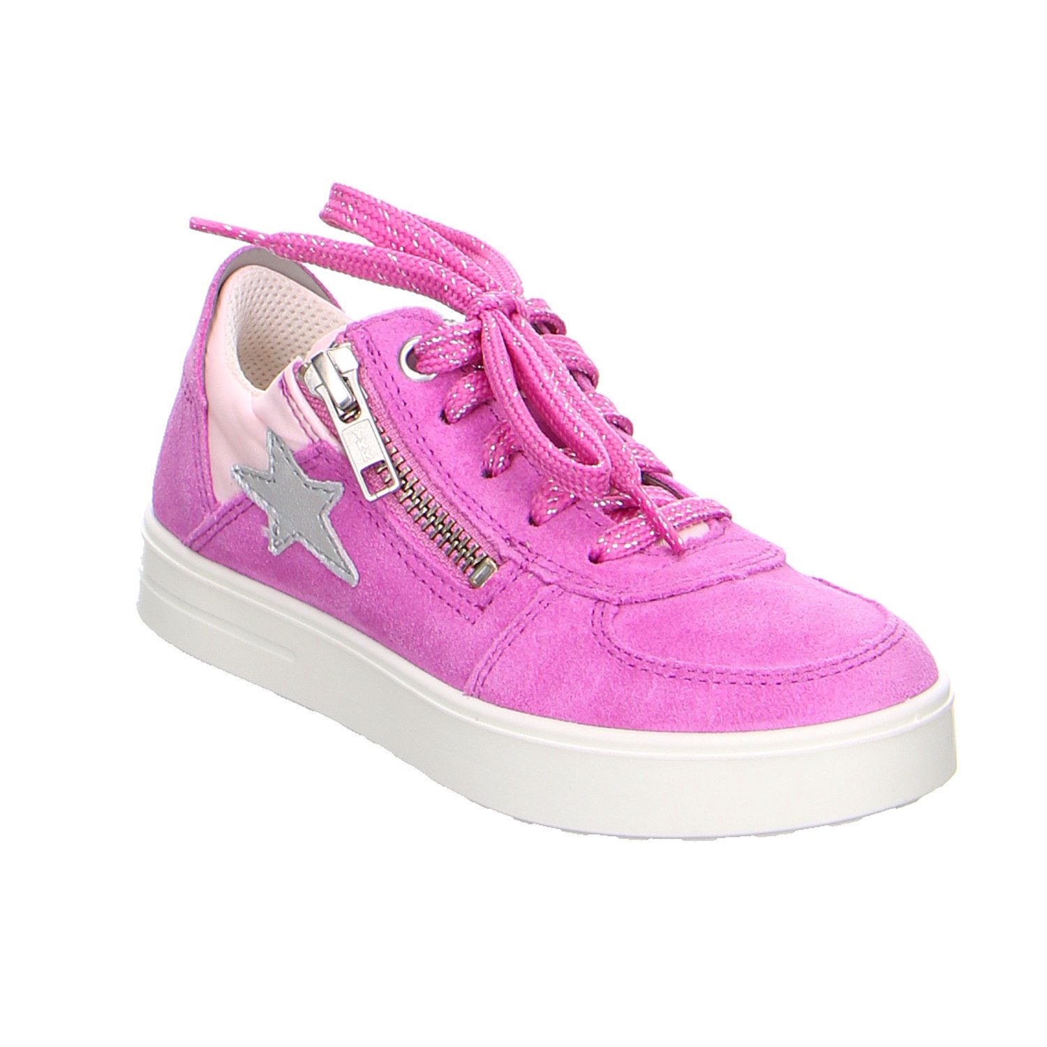 Superfit Superfit Velour Schnüschuhe Mädchen blau Klettschuh