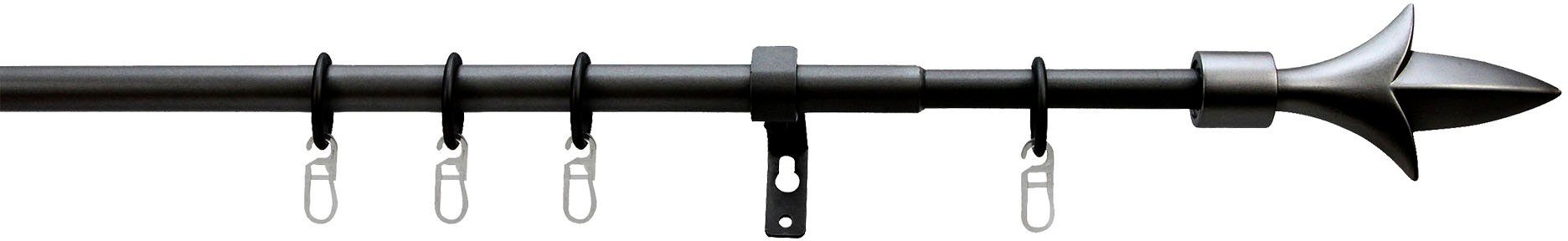 indeko Gardinenstange Erfurt, Ø 16 mm, 1-läufig, ausziehbar, verschraubt, S günstig online kaufen