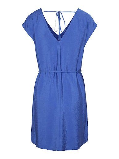 Vero Moda Minikleid VMIRIS S/L Dazzling NOOS DRESS SHORT WVN V-NECK Blue
