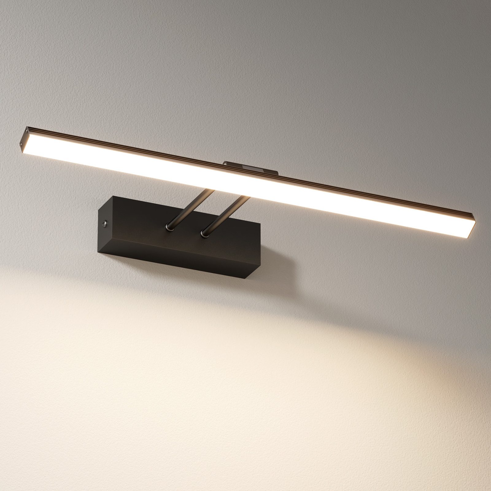 EMKE LED Spiegelleuchte Wandleuchte 40cm drehbar Badezimmer, LED fest integ günstig online kaufen